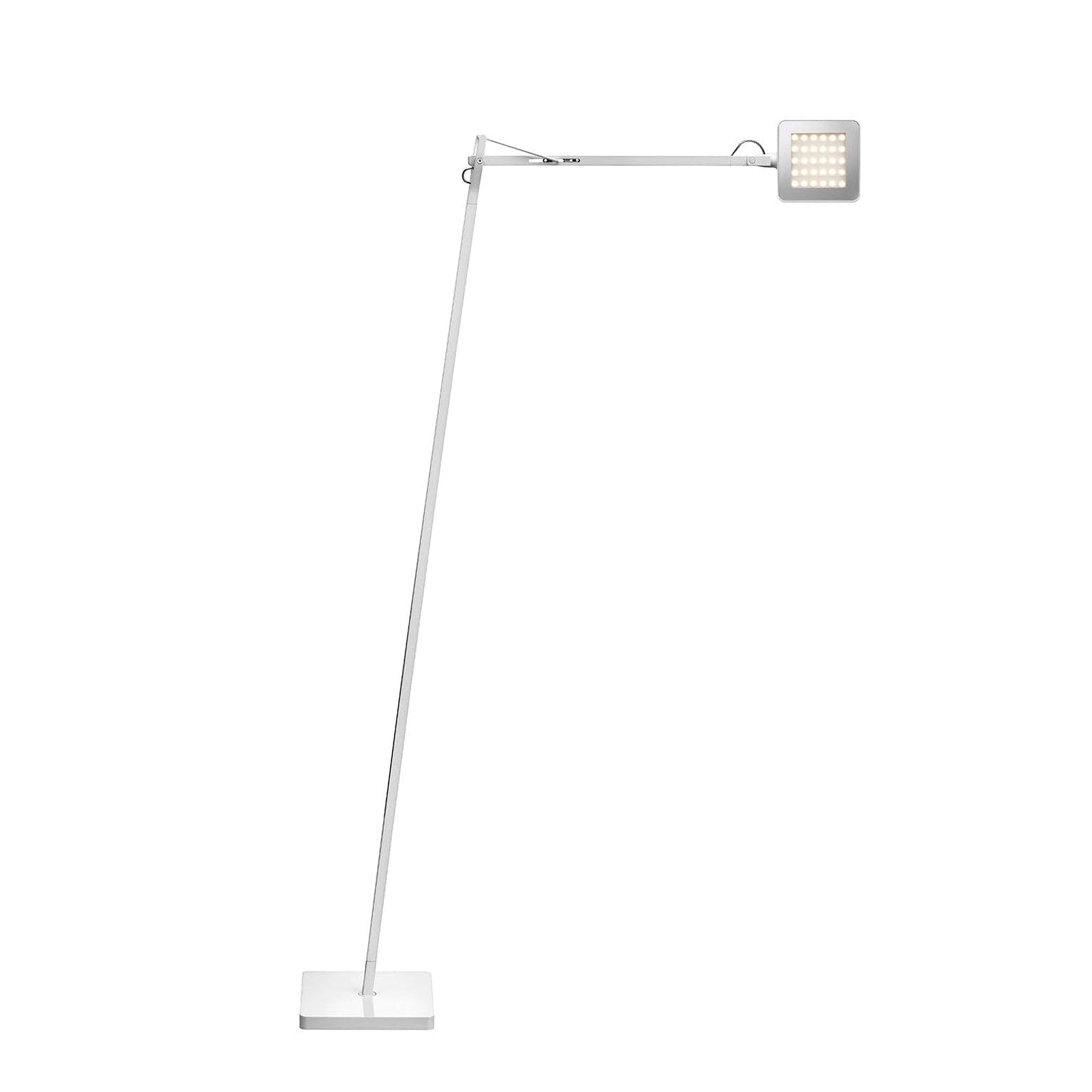 Witte KELVIN LED leesvloerlamp