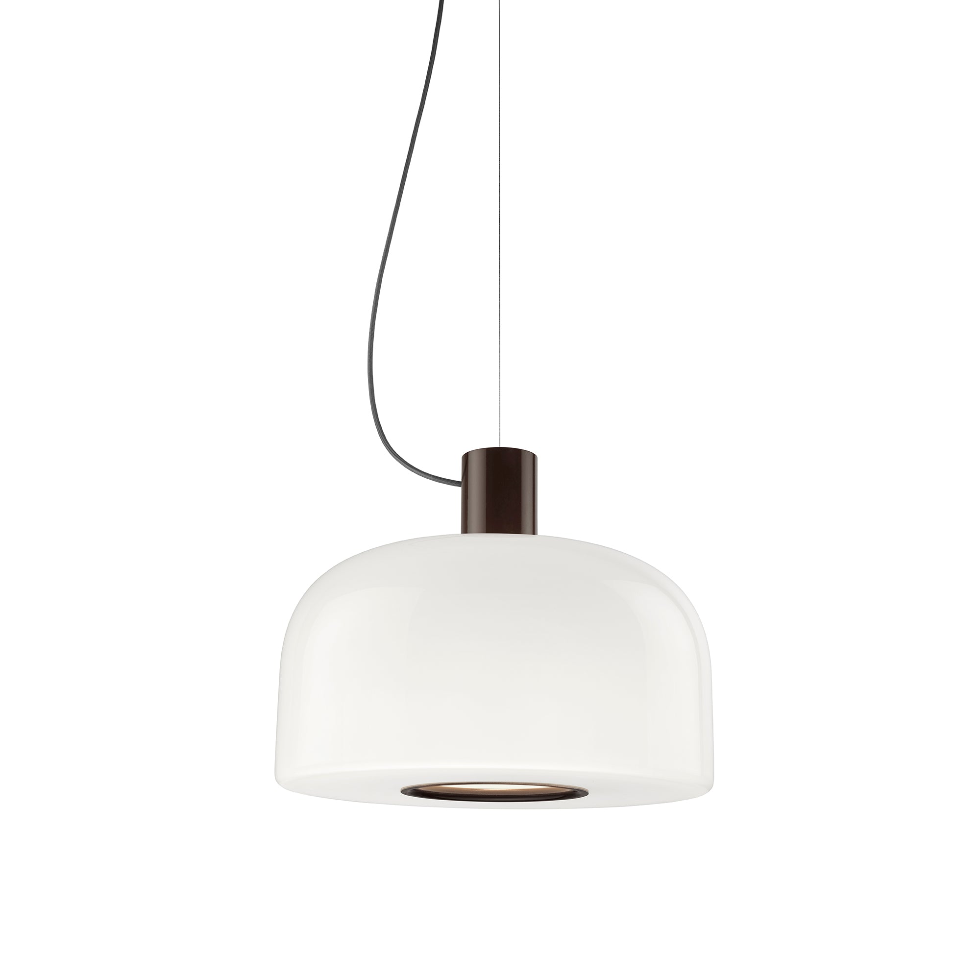 Hängelampe BELLHOP GLASS braun