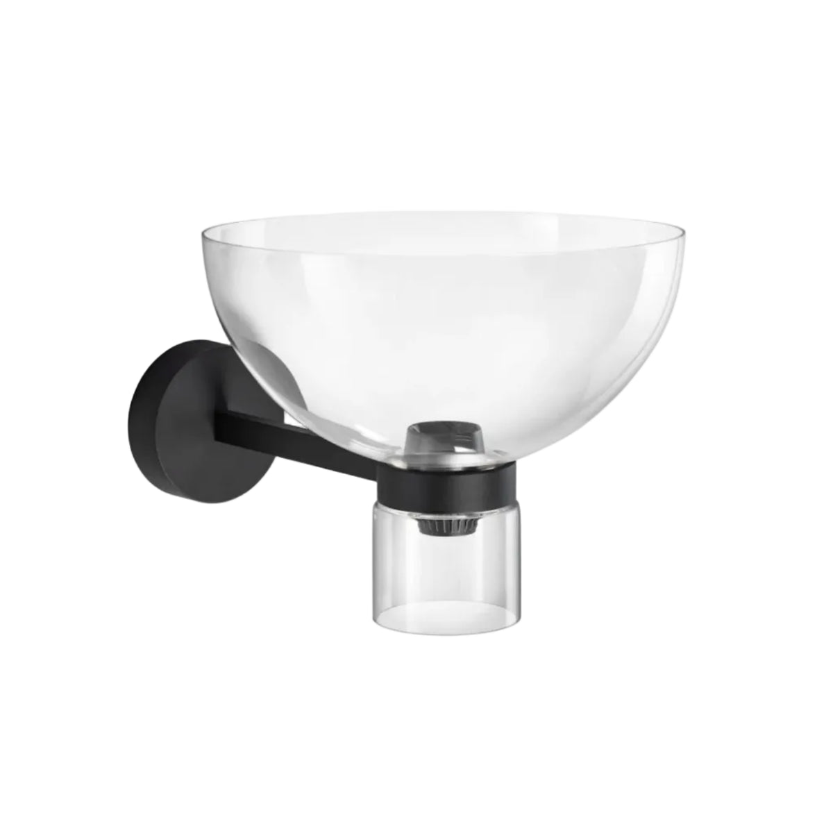 Wandlamp NOCTURNE BOWL zwart