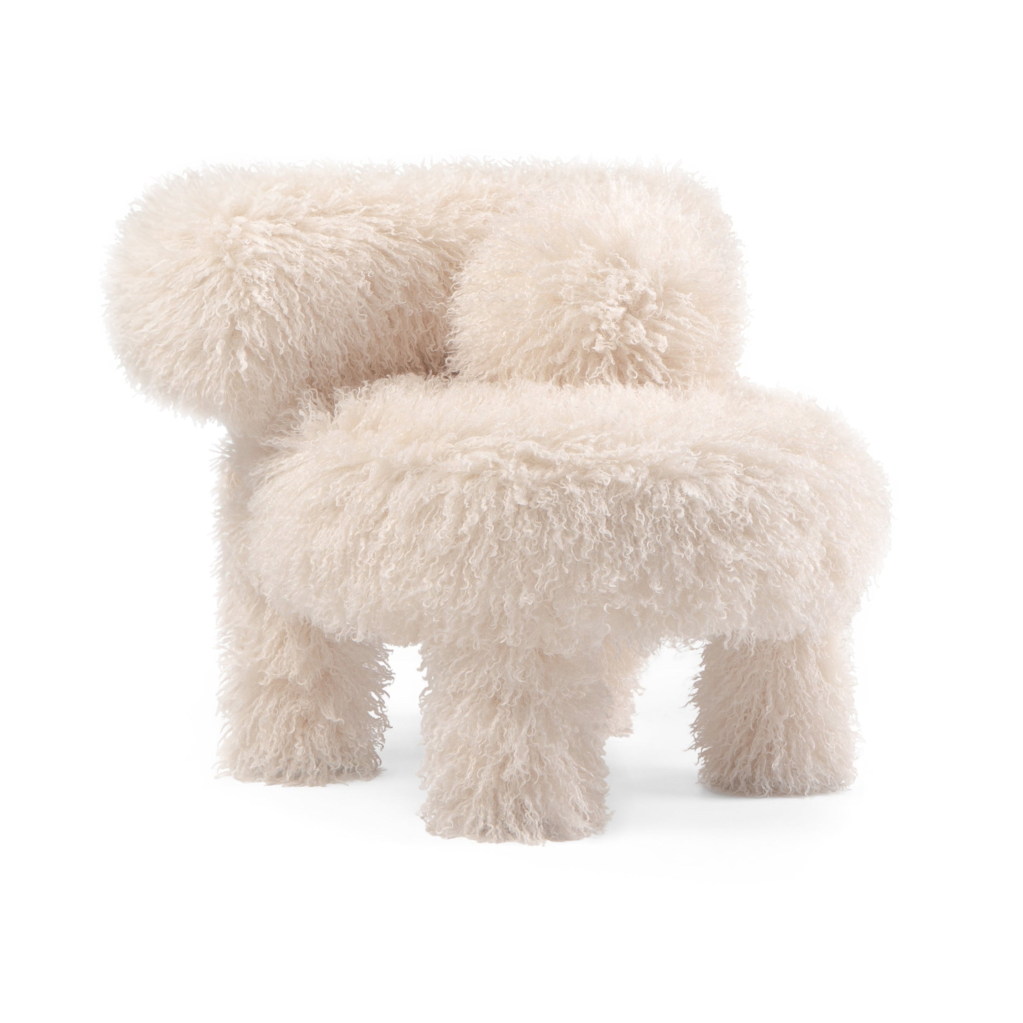 Kinderstuhl BABY GROPIUS CS1 - FLUFFY EDITION Kunstfell