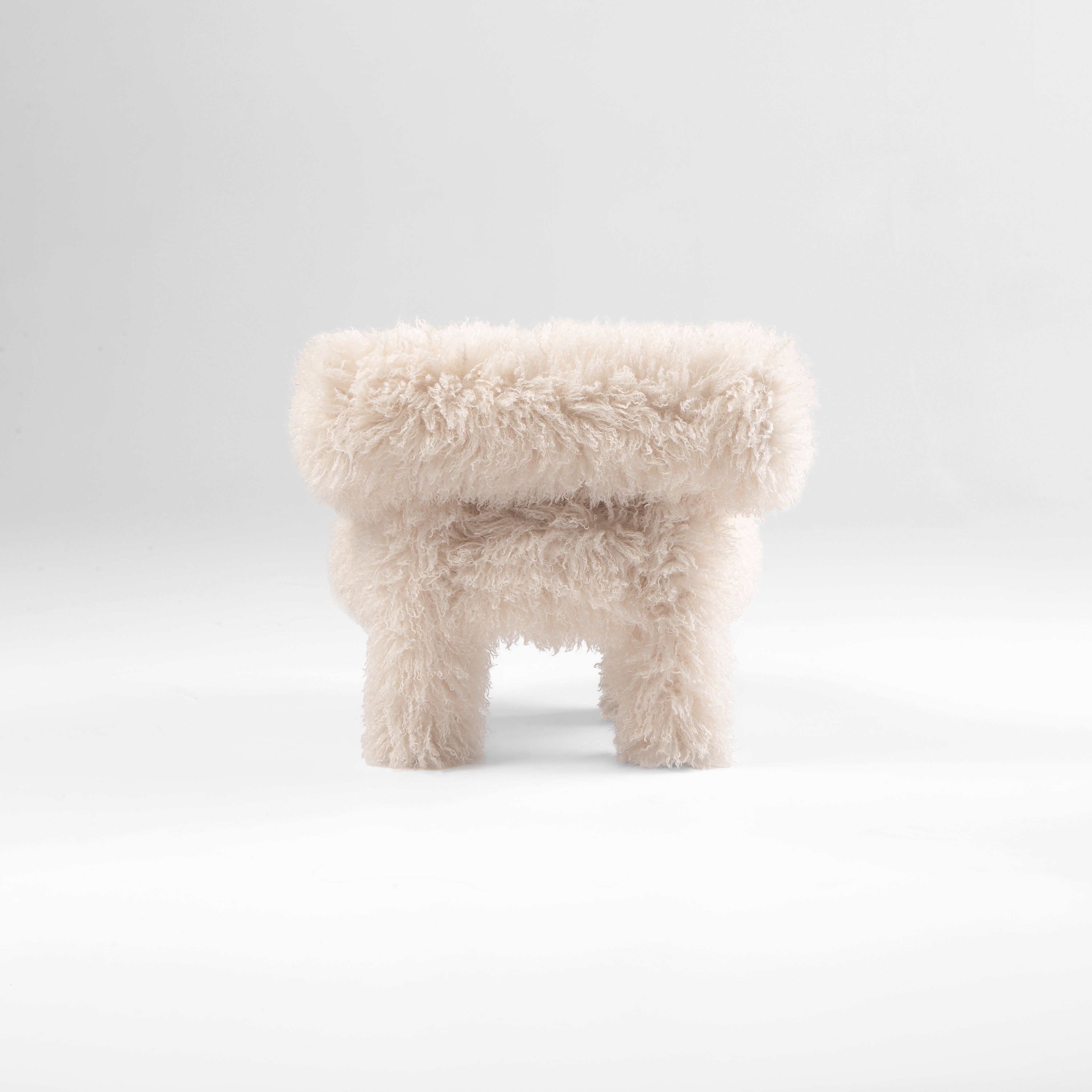 Kinderstuhl BABY GROPIUS CS1 - FLUFFY EDITION Kunstfell