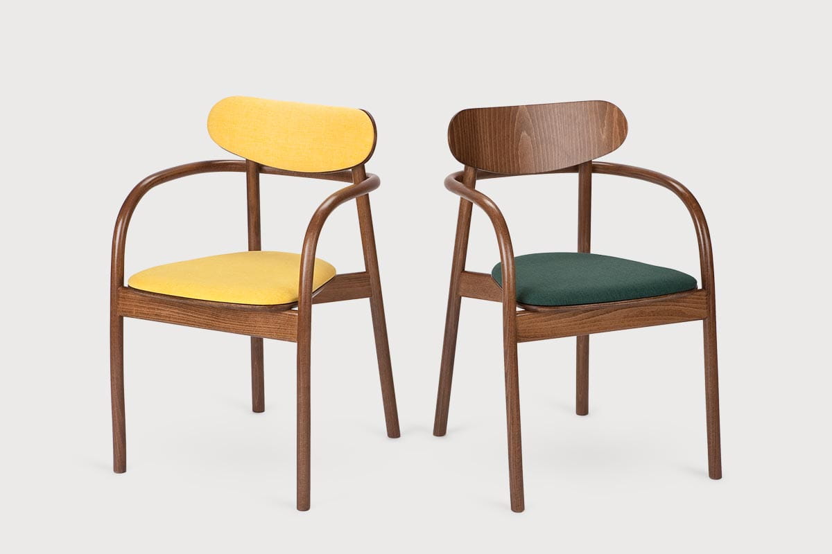 Fauteuil LA BENDA B-2960 beukenhout