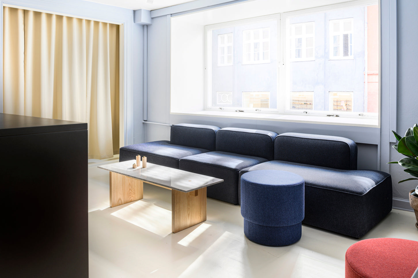 Puf SILO gestoffeerd