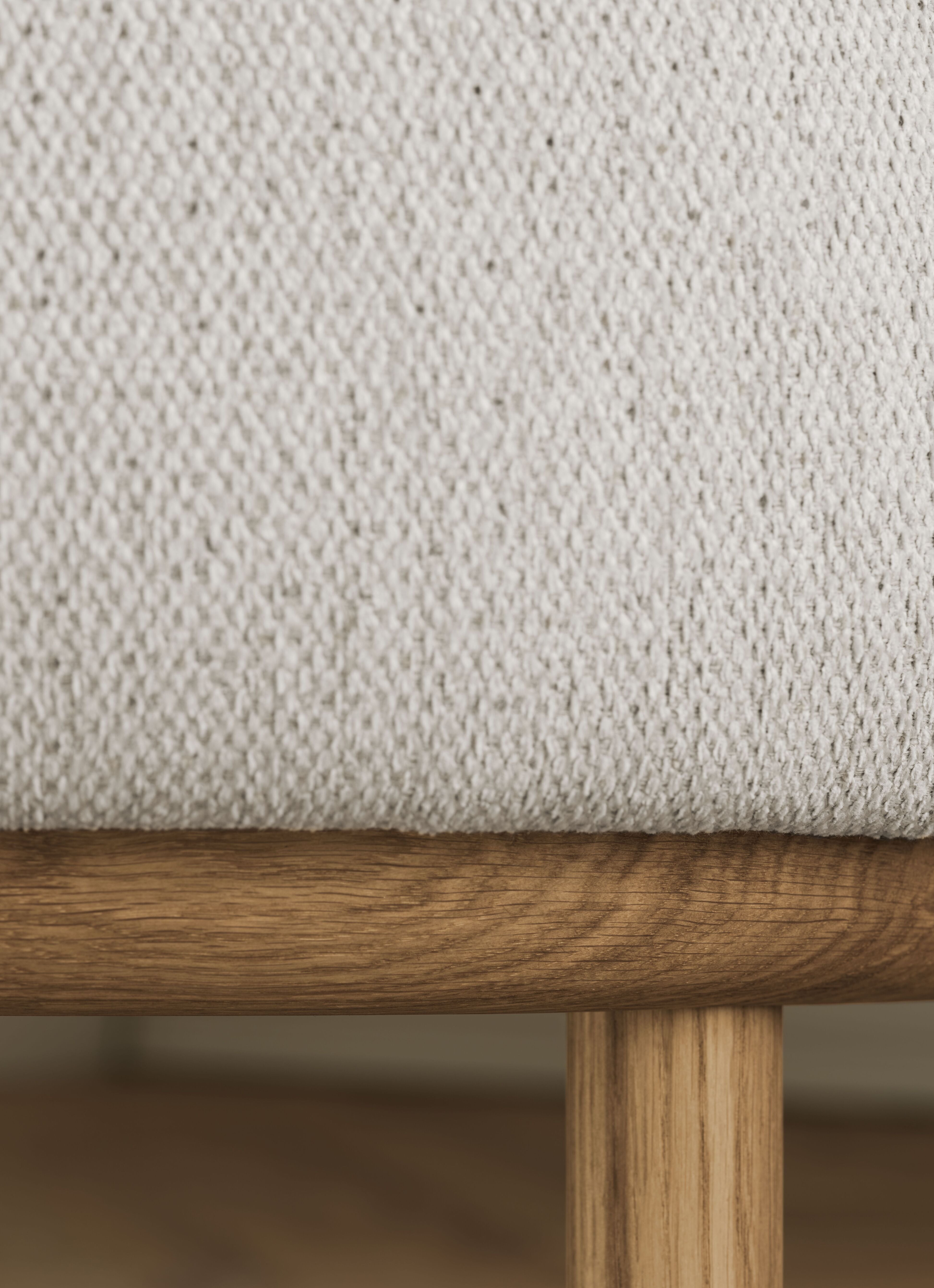 2-Sitzer-Sofa Fuuga Nistbasis von Bell Belled Eiche Holz