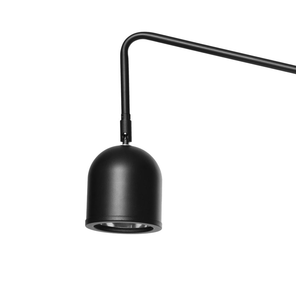 Wandlamp GASPAR zwart