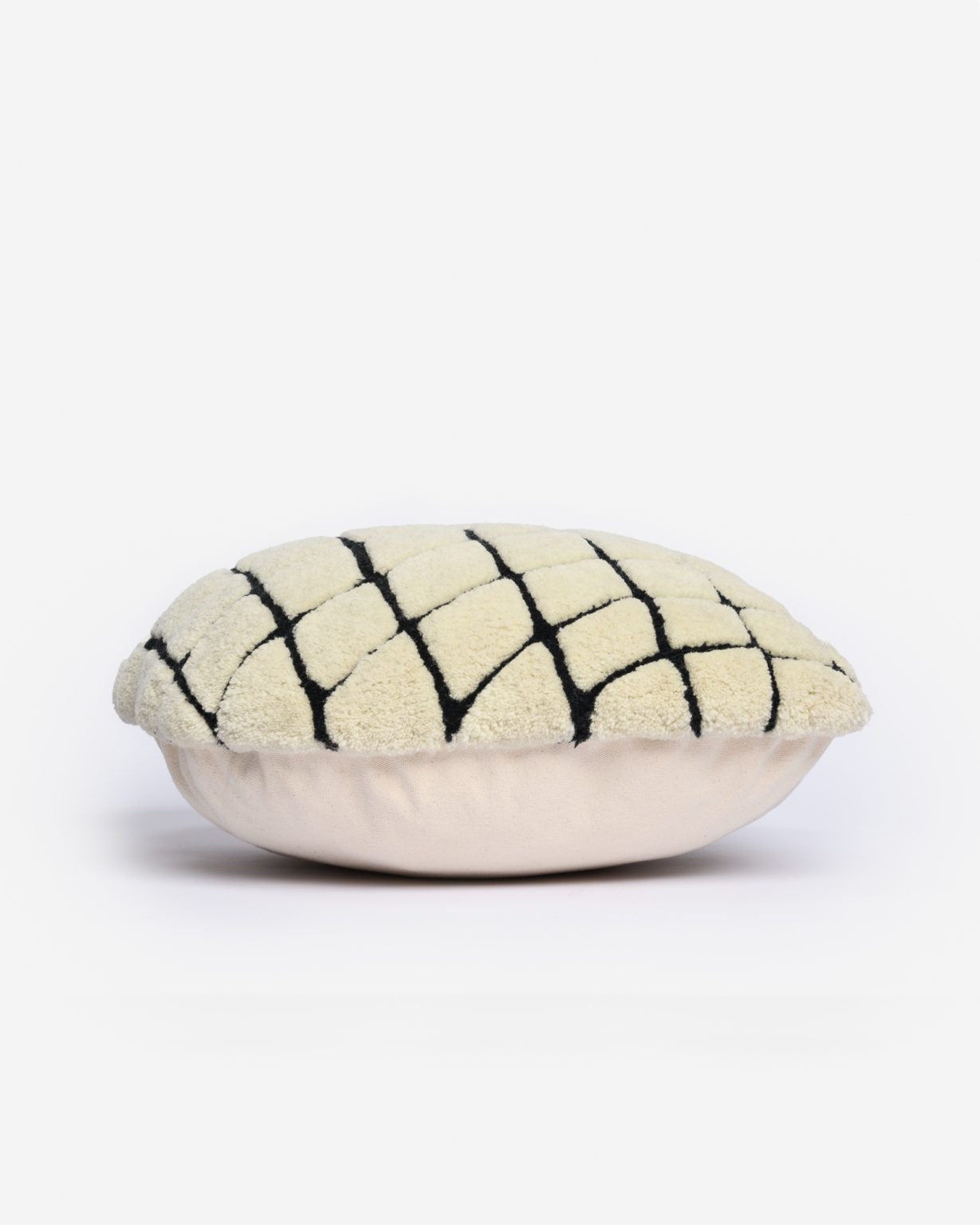 Dekokissen GRID gebrochenes Weiß