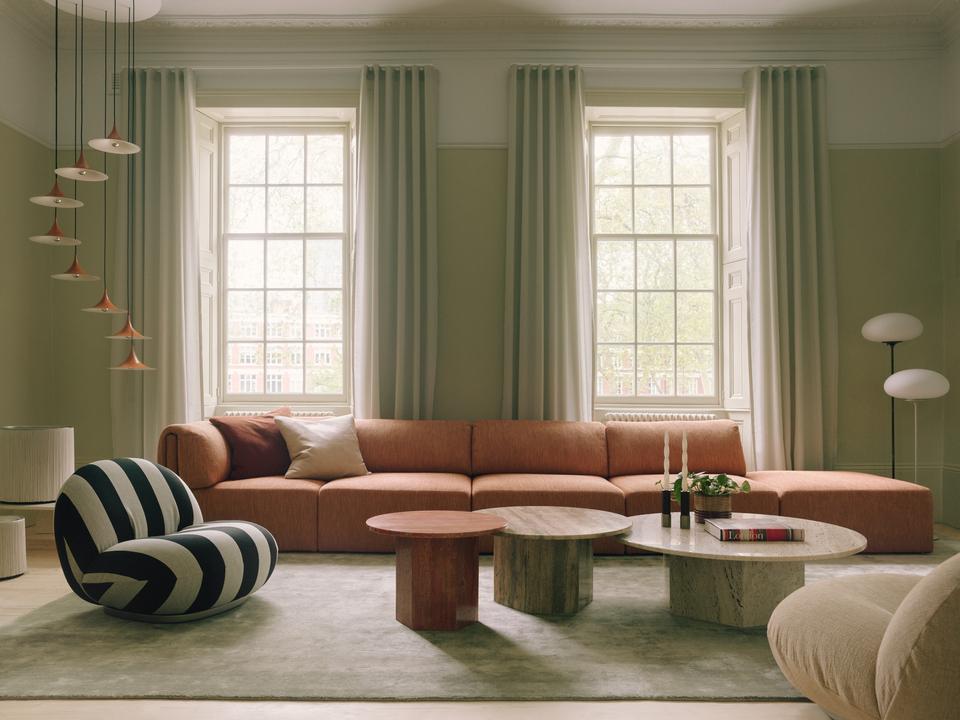 STEMLITE floor lamp burgundy