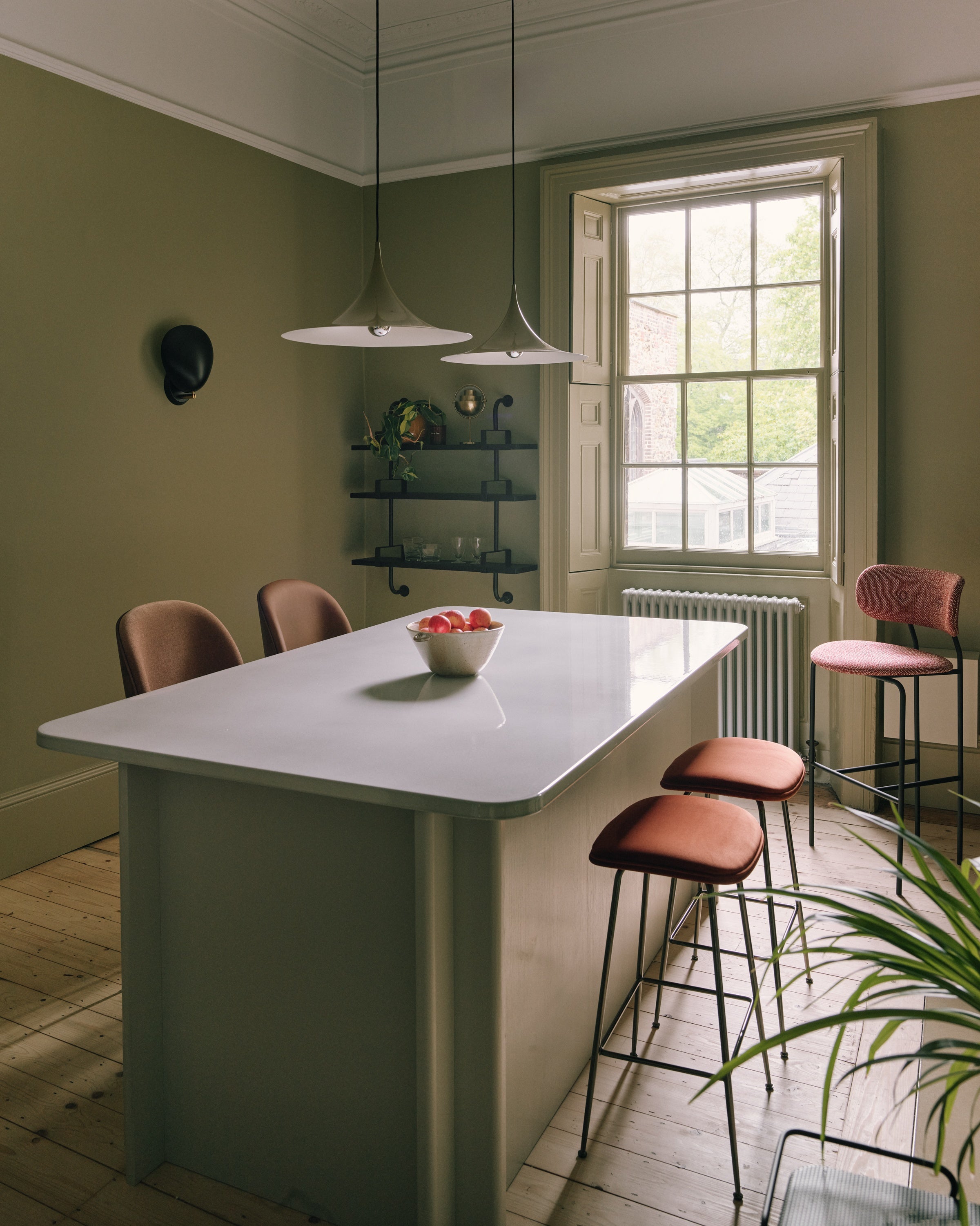 Hanglamp SEMI petrol