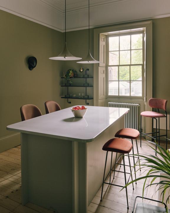 COBRA weiße Wandleuchte