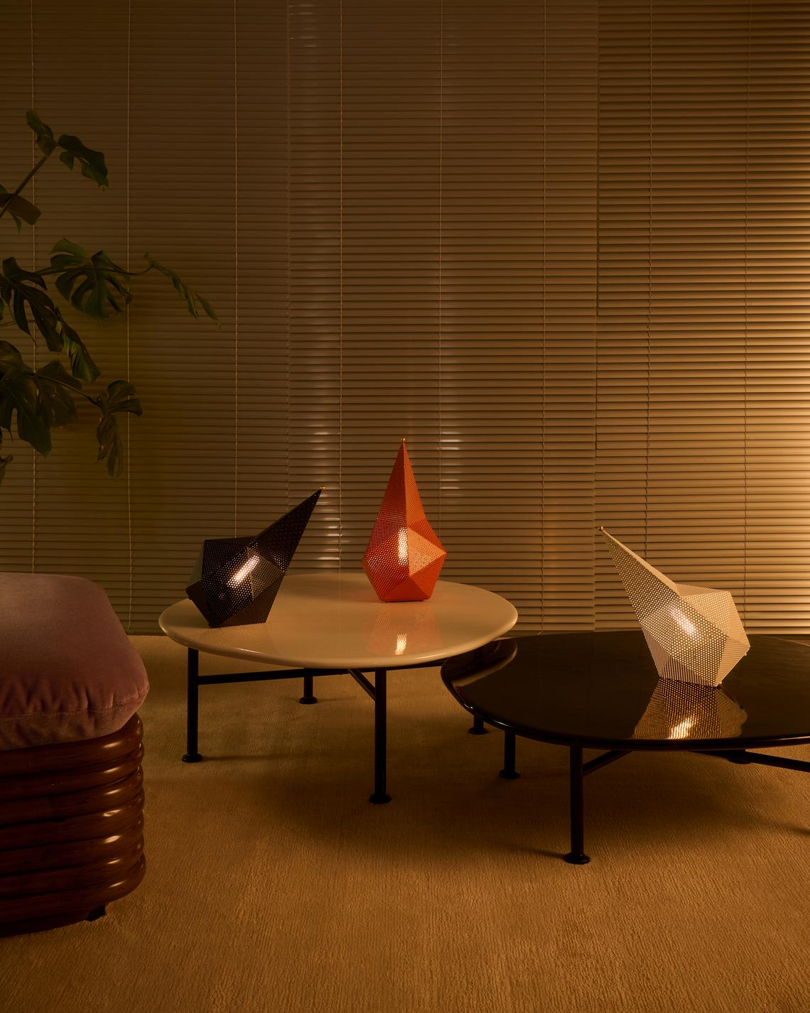 Portable lamp BAGHDAD white