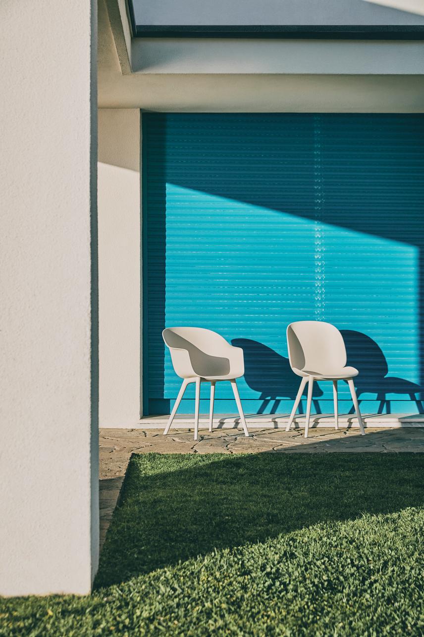 Gartenstuhl BEETLE weiß