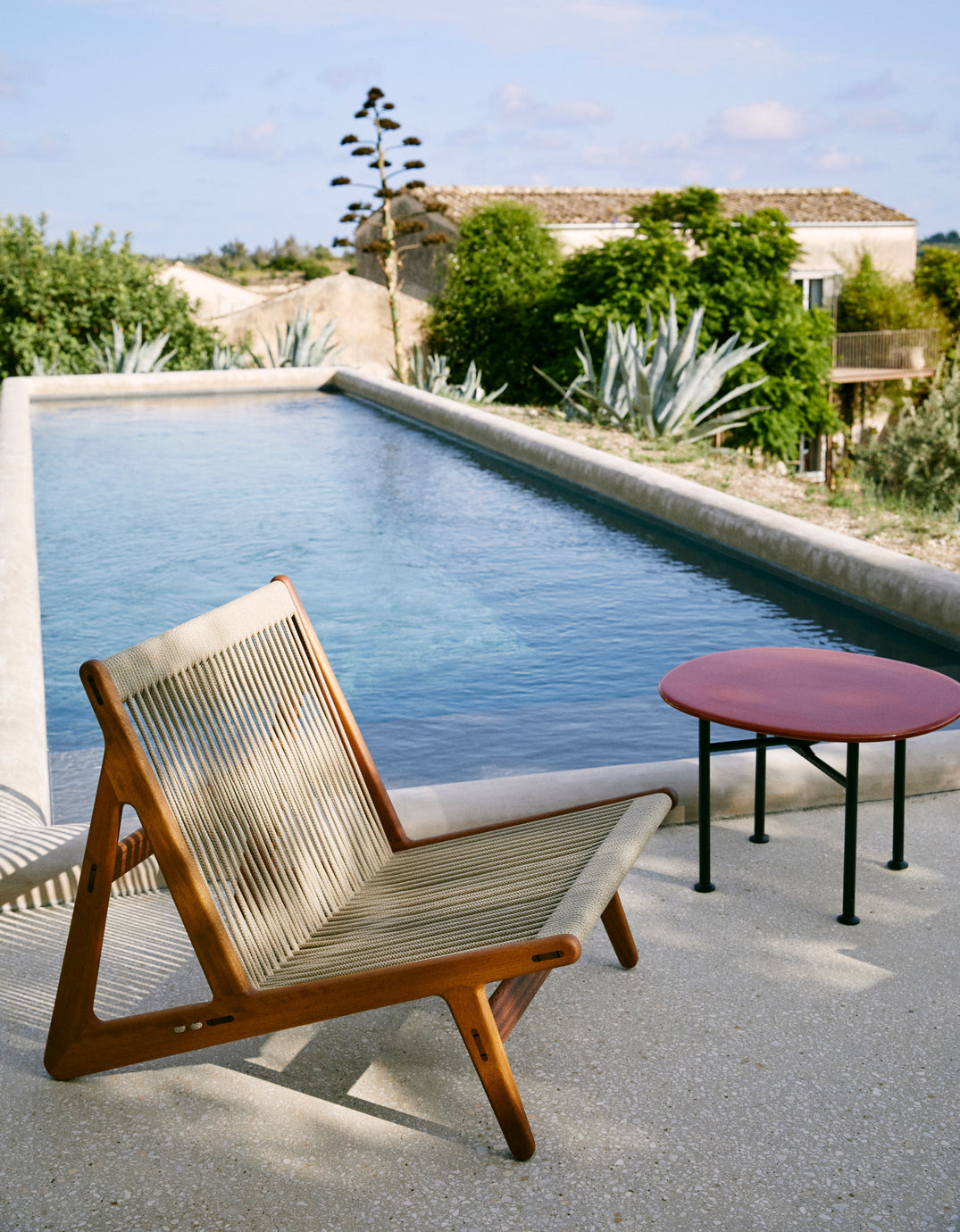 Tuinstoel MR01 iroko hout