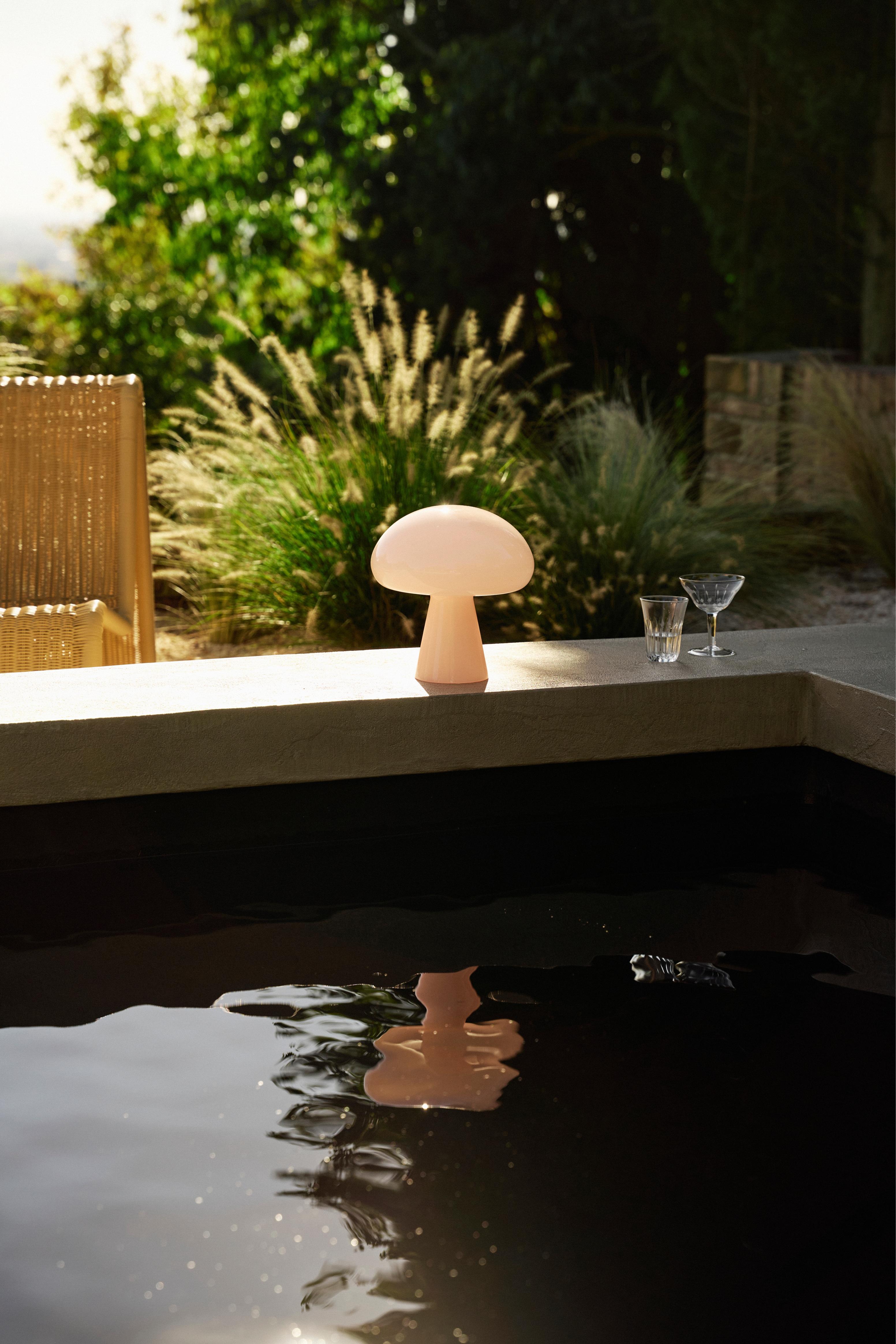 Draagbare lamp OBELLO botergeel