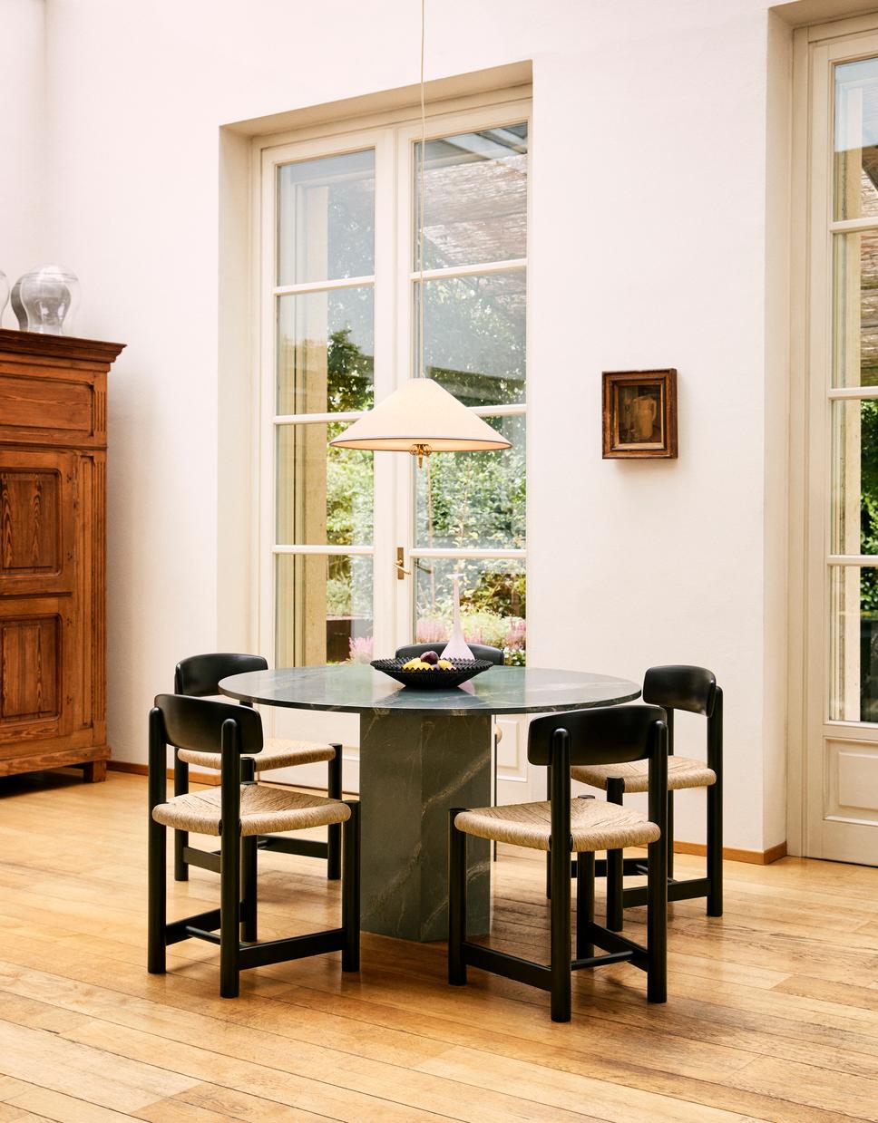 Ronde tuintafel EPIC groene kwartsiet