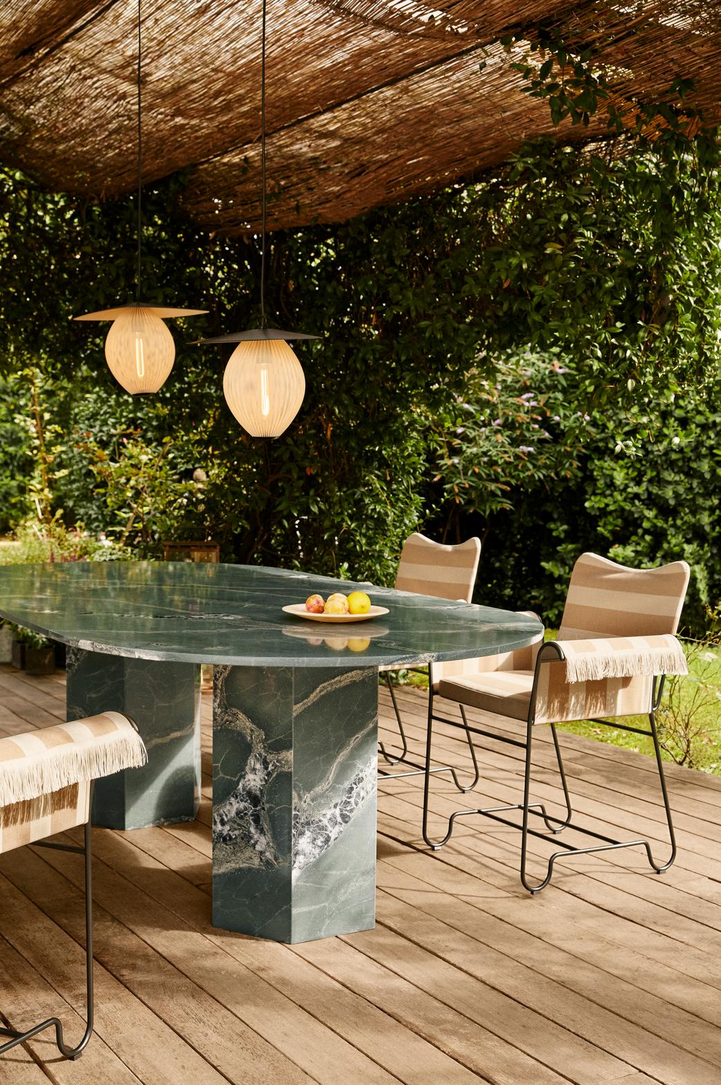 Tuin tafel EPIC groene kwartsiet