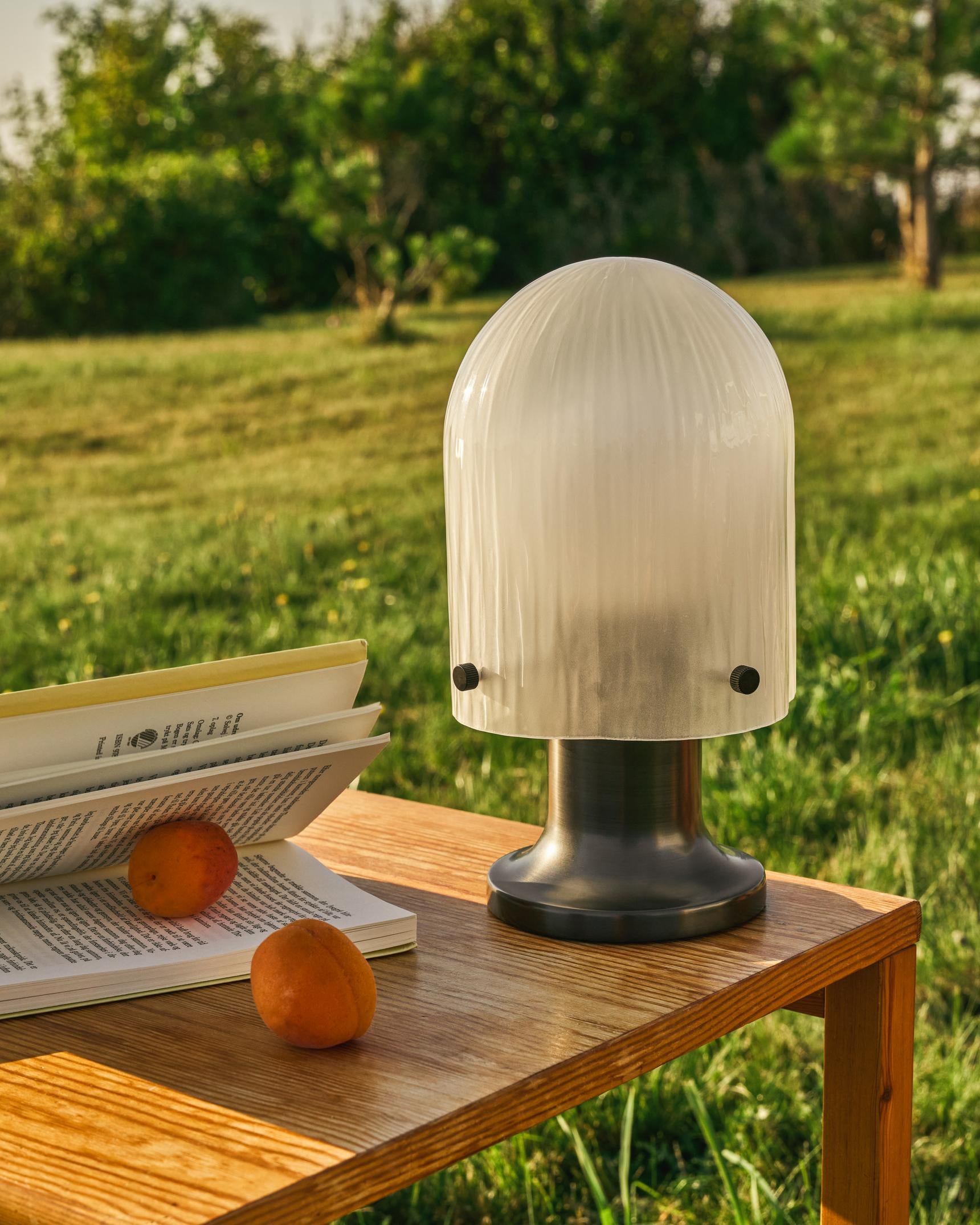 Tragbare Lampe SEINE Glas