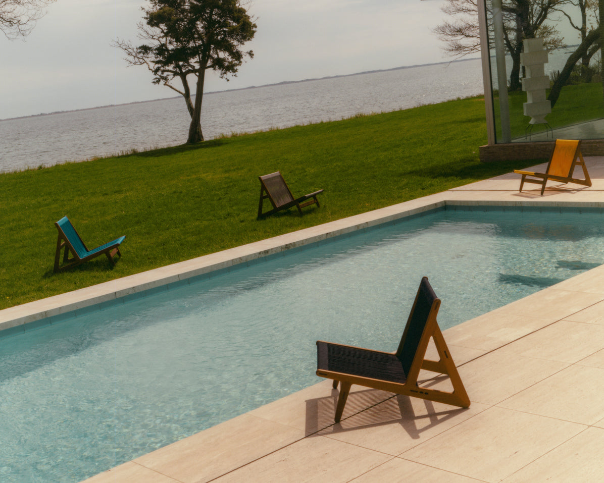 Tuinstoel MR01 iroko hout