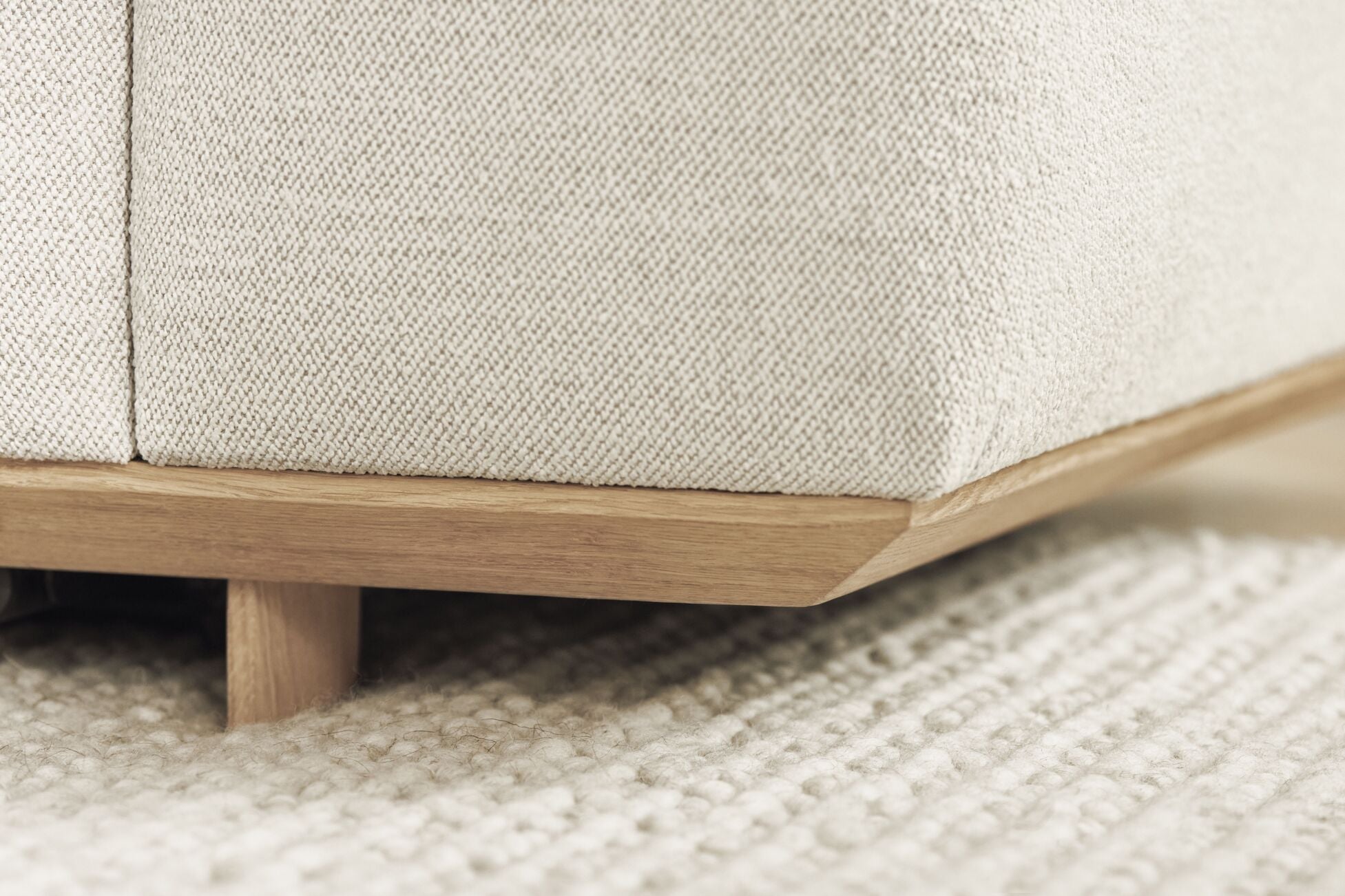 Vloerkleed FUNO lichtbeige