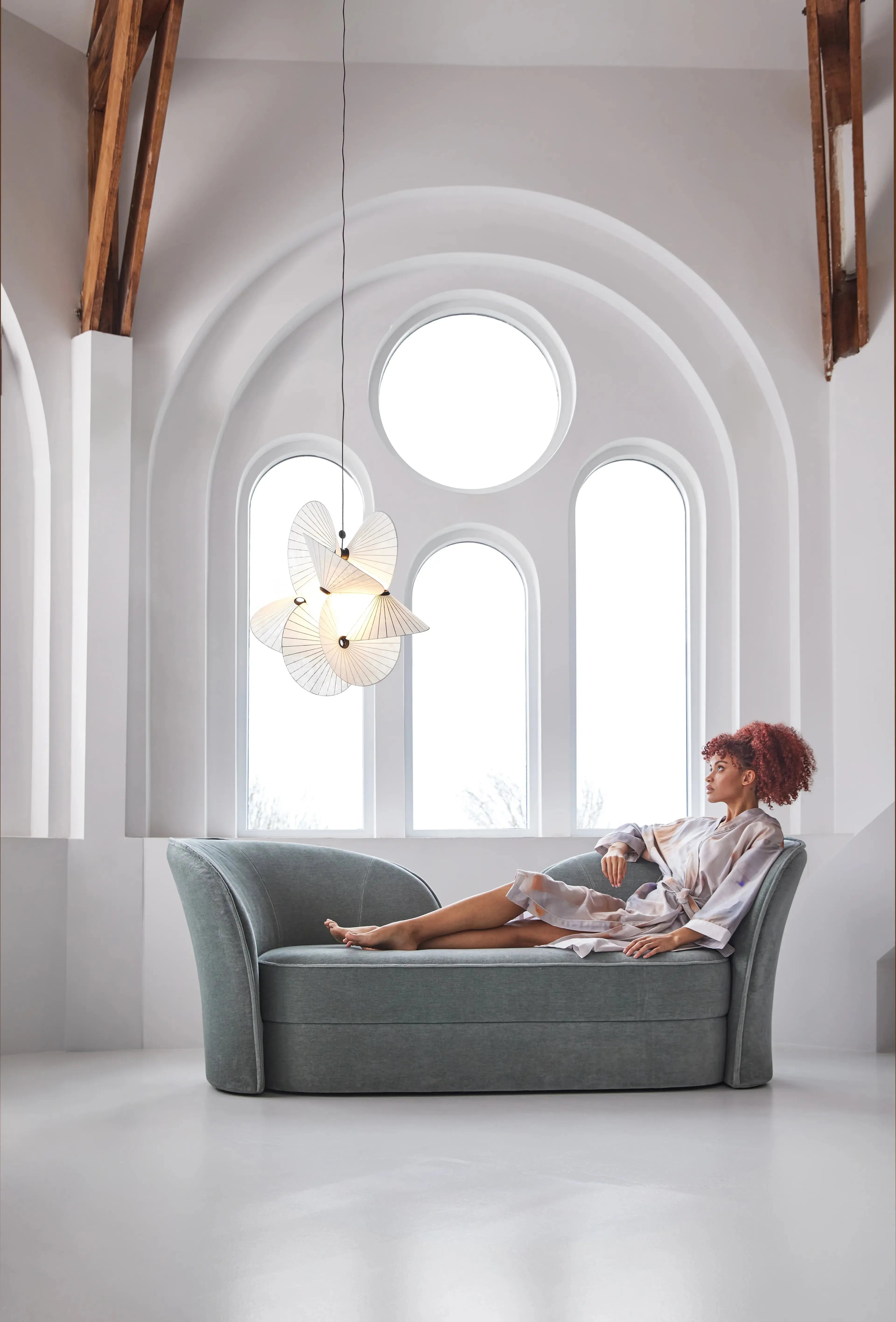 Lampa wisząca SERPENTINE LIGHT biały – Moooi
