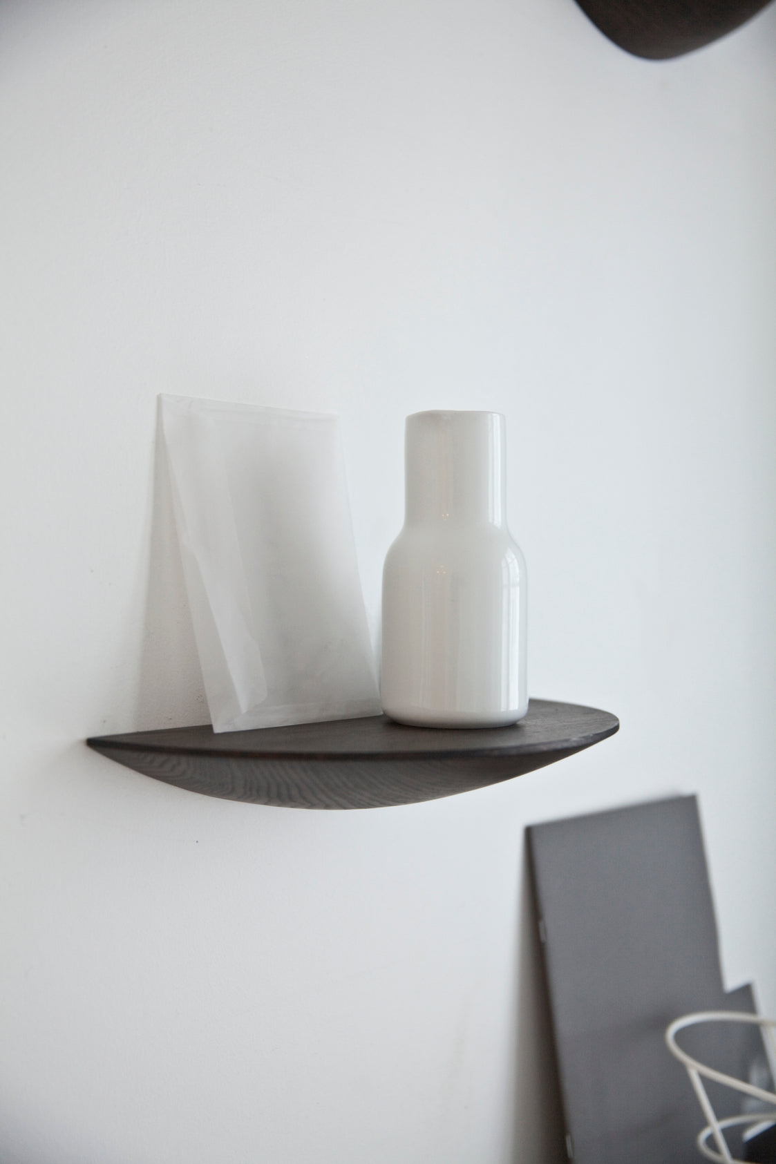 GRIDGY FUNGI wall shelf oak wood