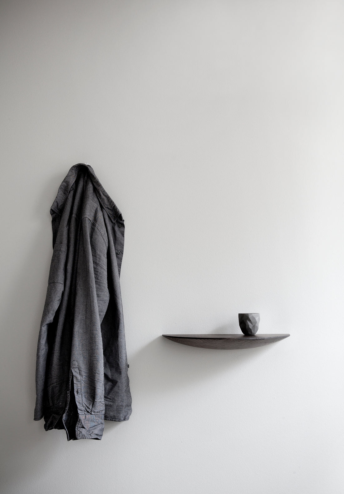 GRIDGY FUNGI wall shelf oak wood