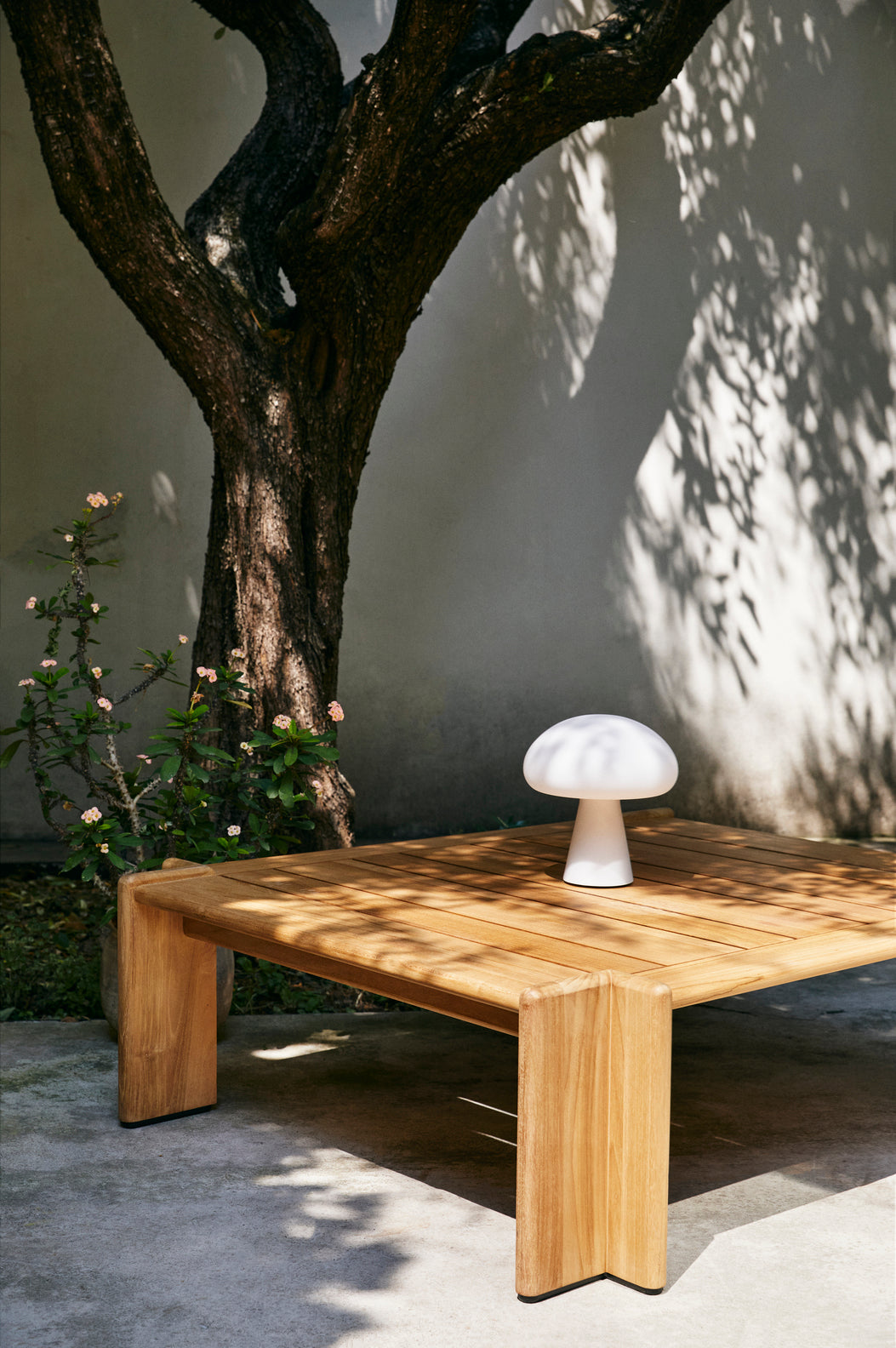 Tragbare Lampe OBELLO mattes Glas