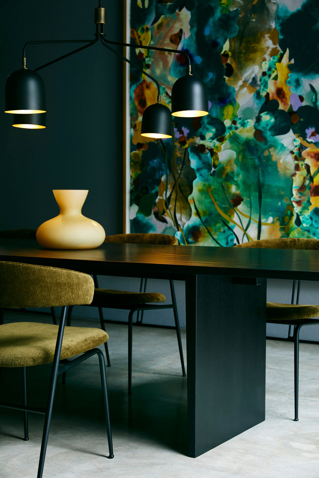 Tafel PRIVATE zwart essenhoutfineer