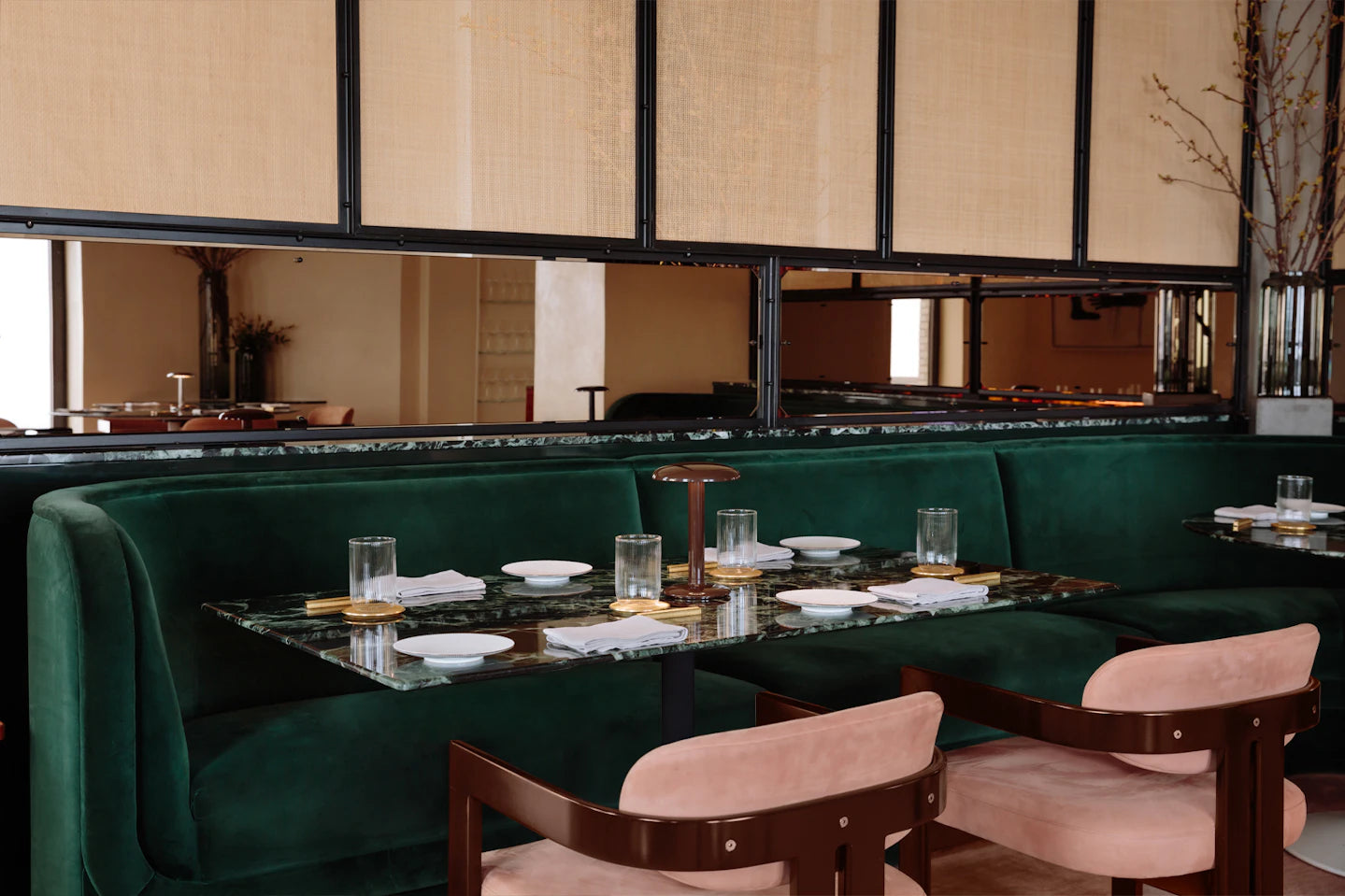 Portable Lamp GUSTAVE HOSPITALITY brown