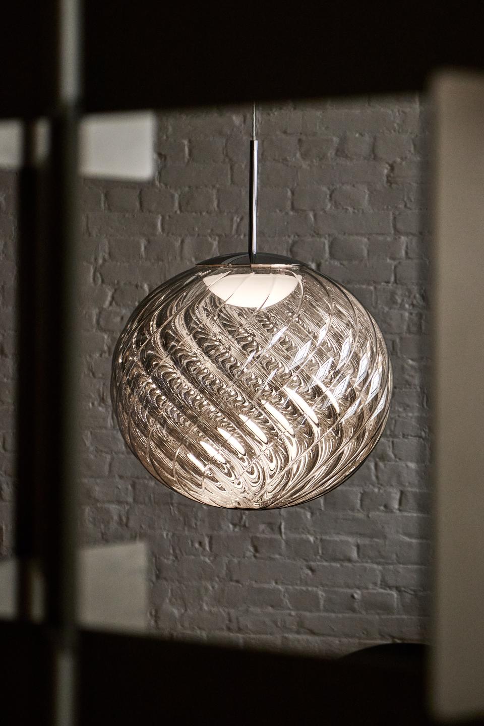 Pendelleuchte WHIRL silber