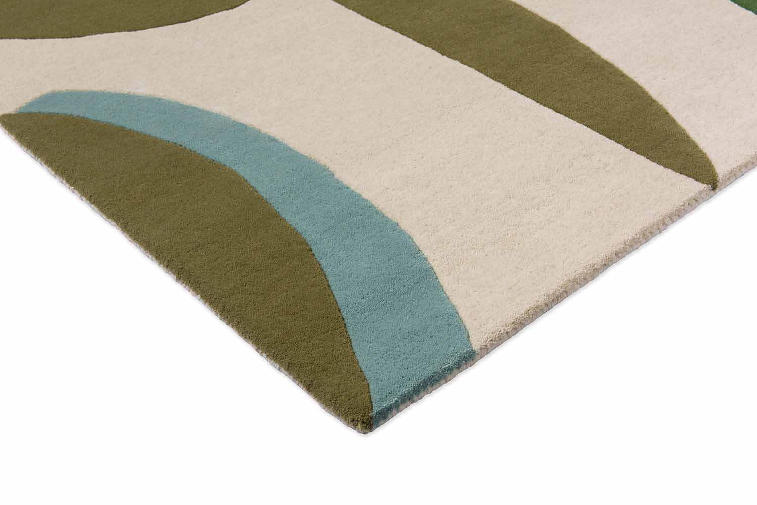 Torillo Emelld Azul beige-green rug