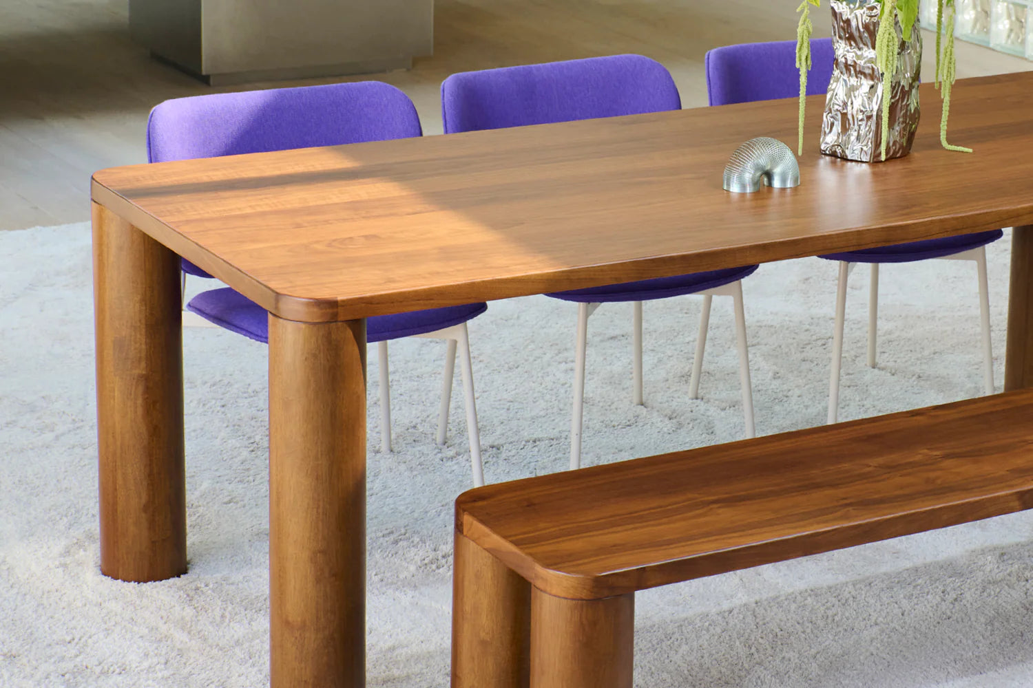 HARVEY Ash Wood Bench