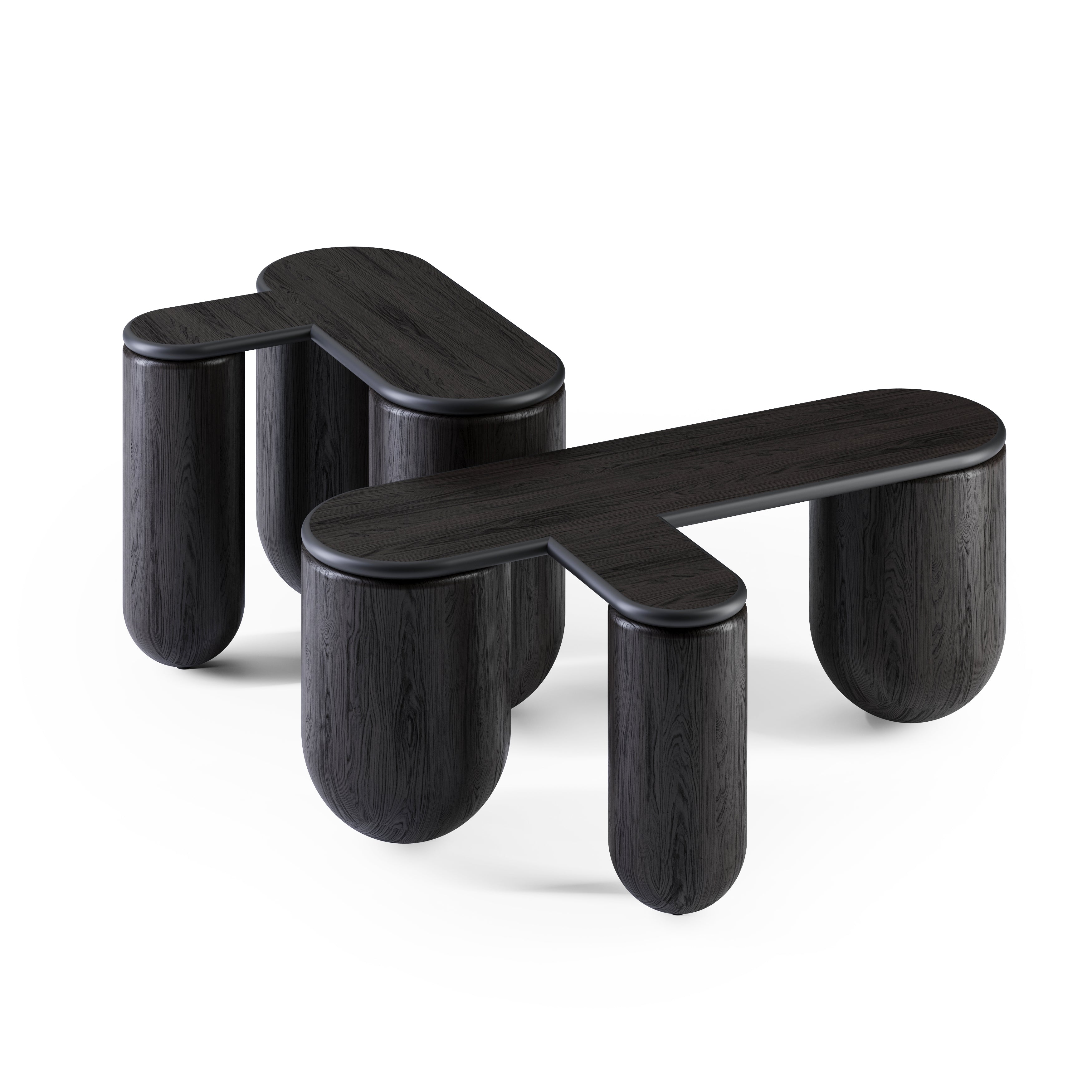 HELLO 3 Ash Wood Coffee Table