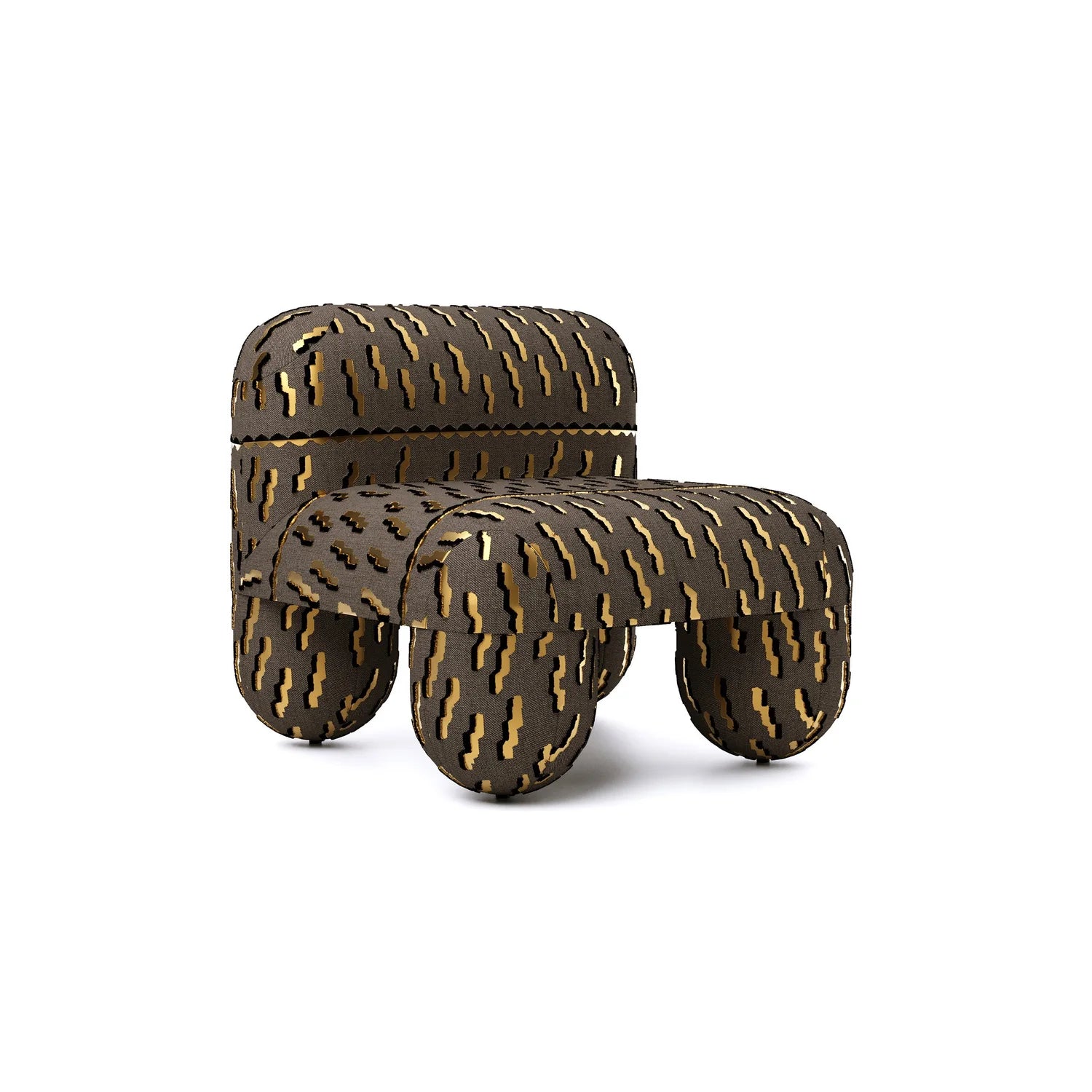 Upholstered HELLO LOW Armchair