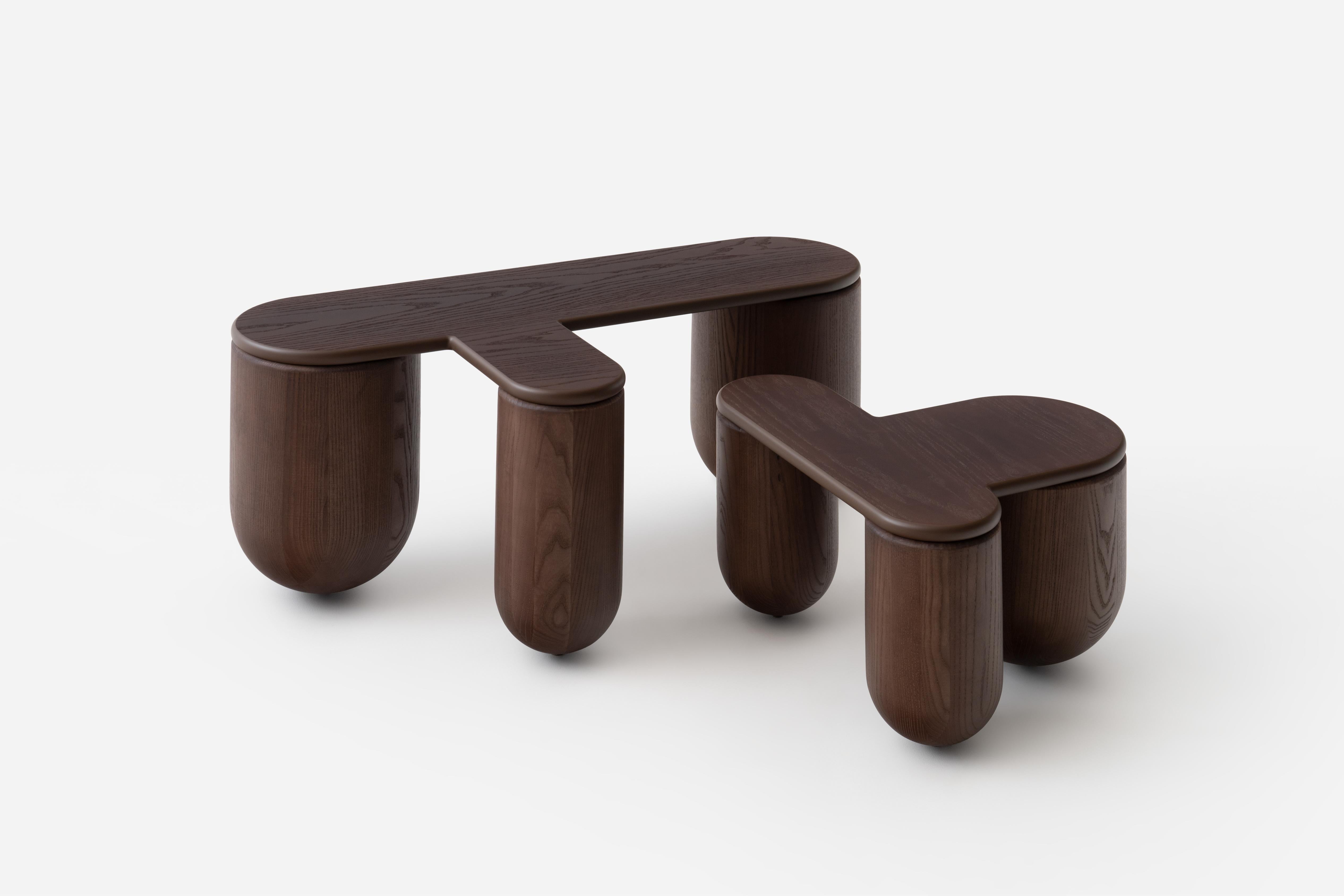 HELLO 3 Ash Wood Coffee Table