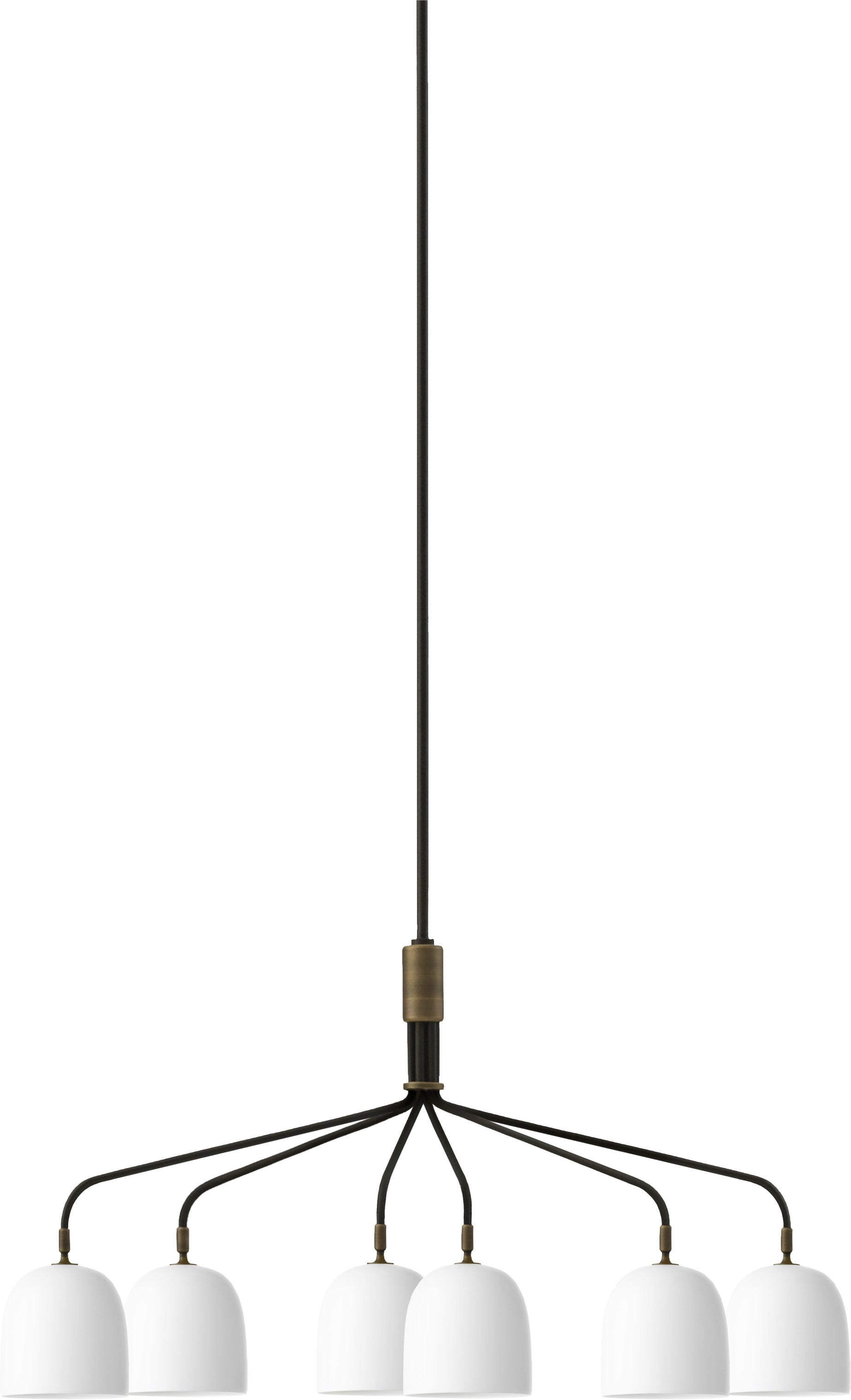 Witte HOWARD kroonluchter