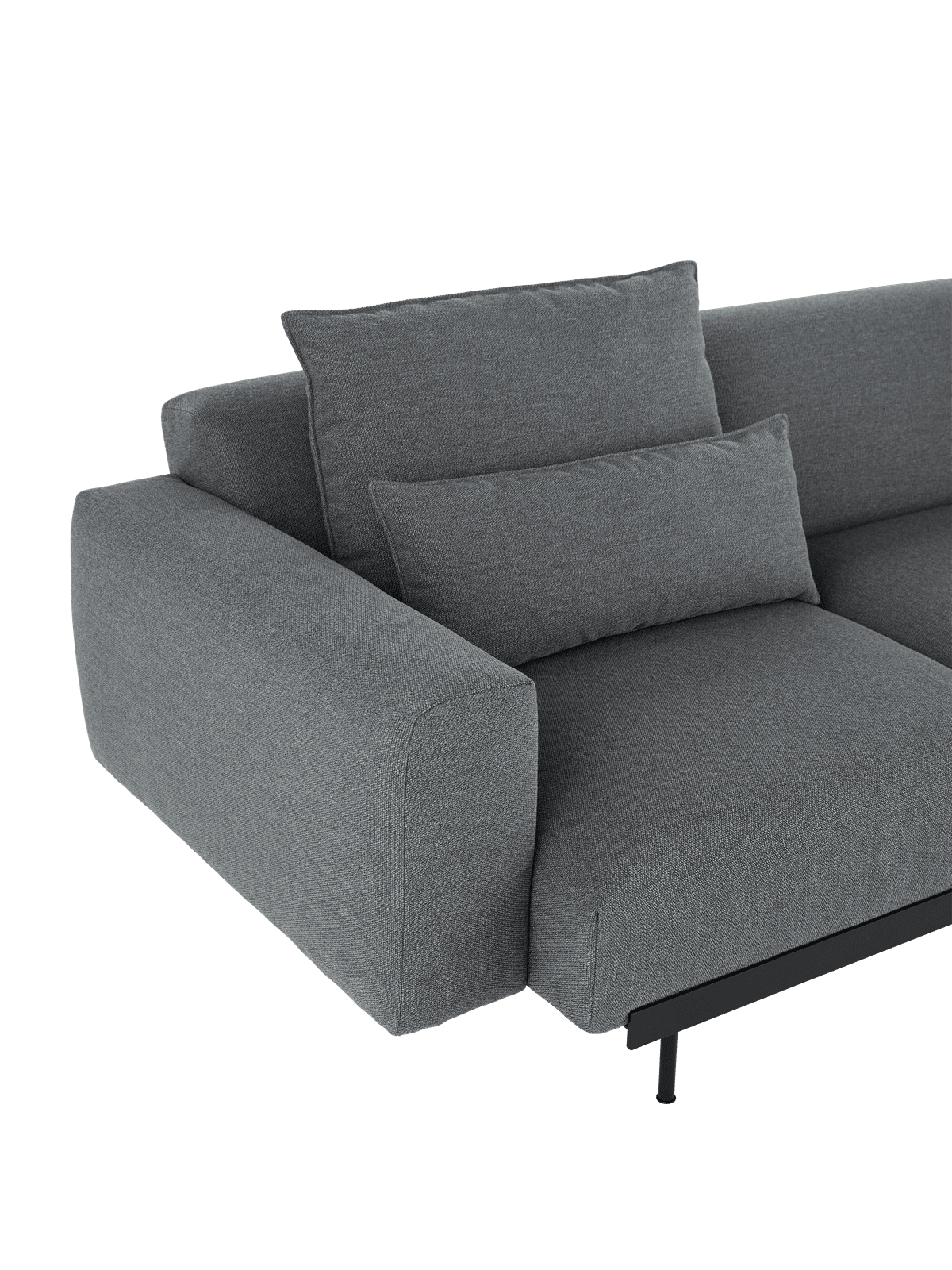 Sofa 3-zits open rechts IN SITU gestoffeerd