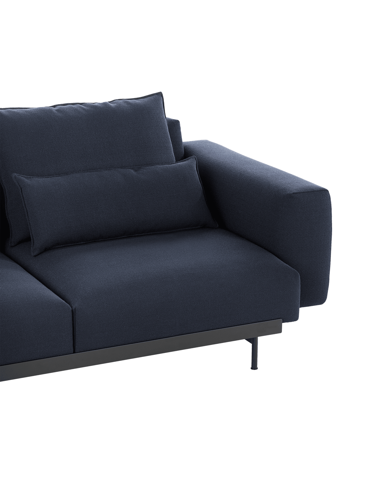Sofa 3-zits open rechts IN SITU gestoffeerd