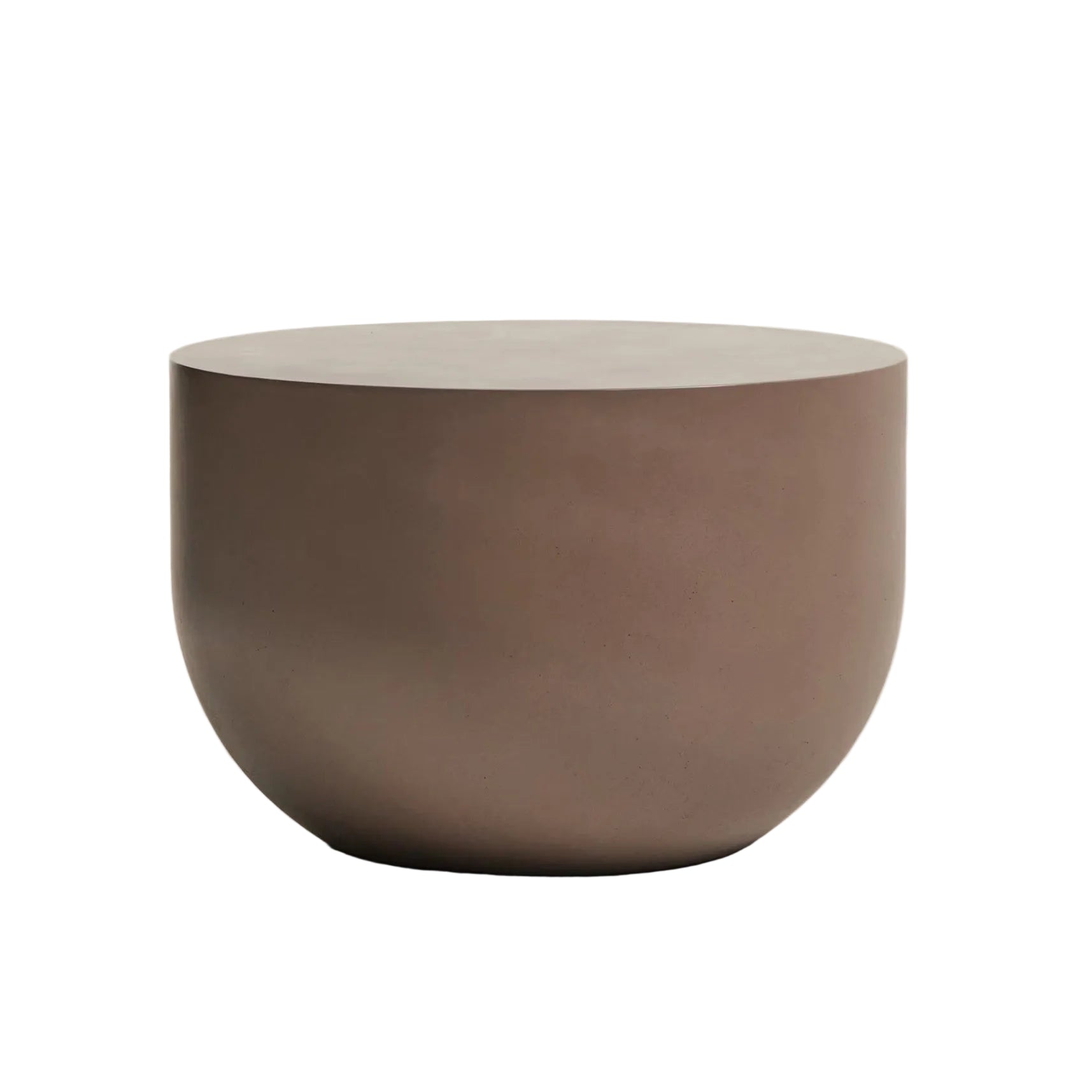 Stolik boczny GARBET brązowy cement – Kave Home