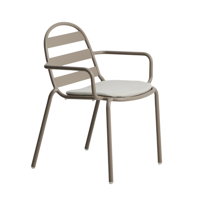 JONCOLS taupe garden chair