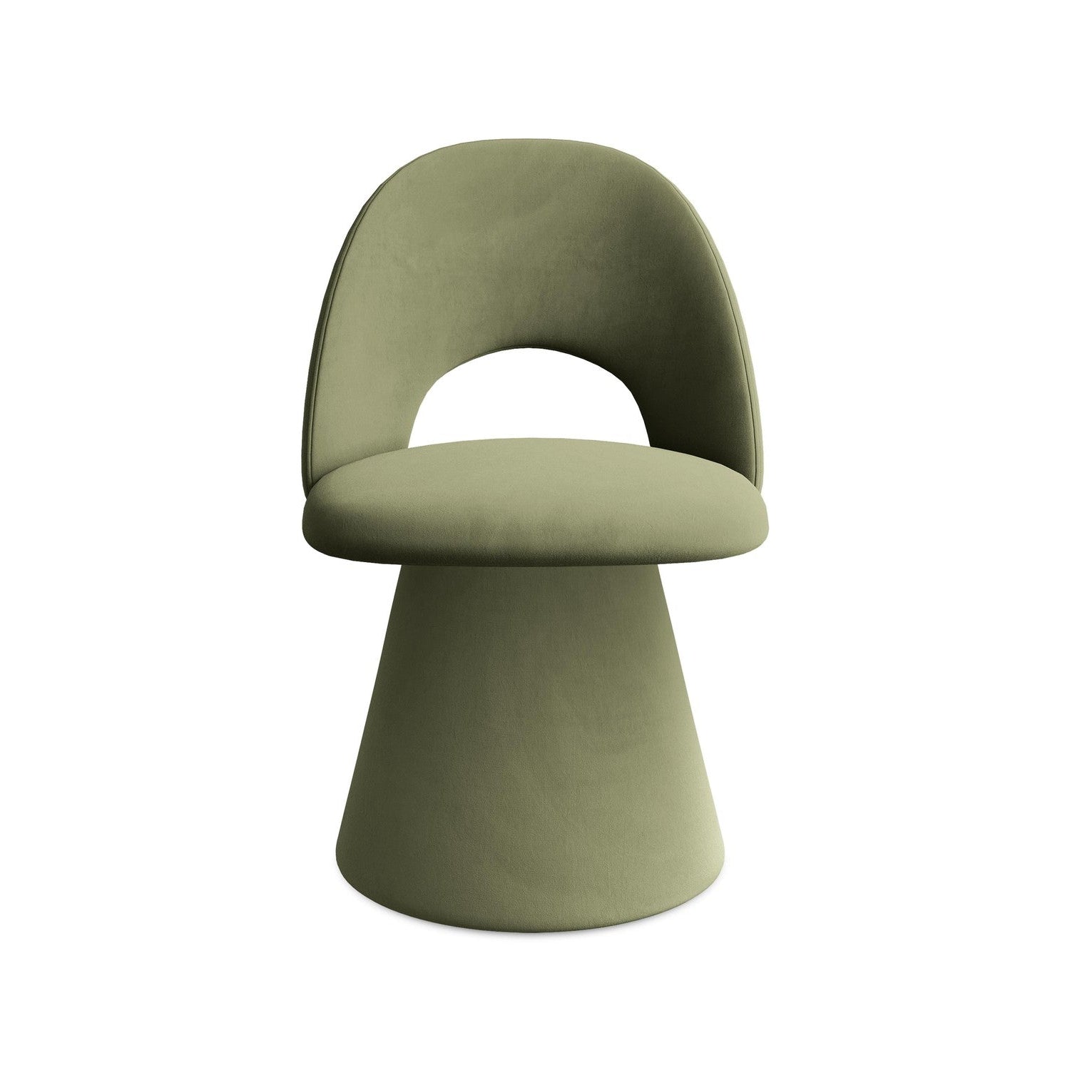 Velvet Chair KALO Olive