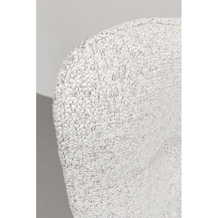 Draaistoel OSCAR crèmekleurig melange