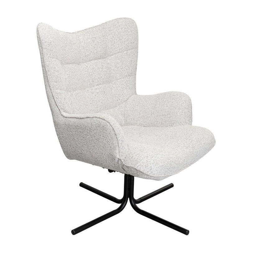 Draaistoel OSCAR crèmekleurig melange