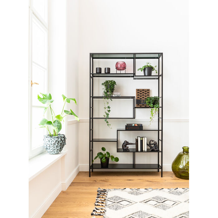 Zwarte LOFT Boekenkast