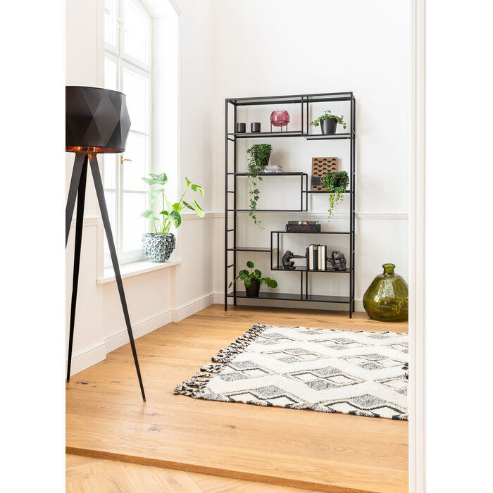 Zwarte LOFT Boekenkast