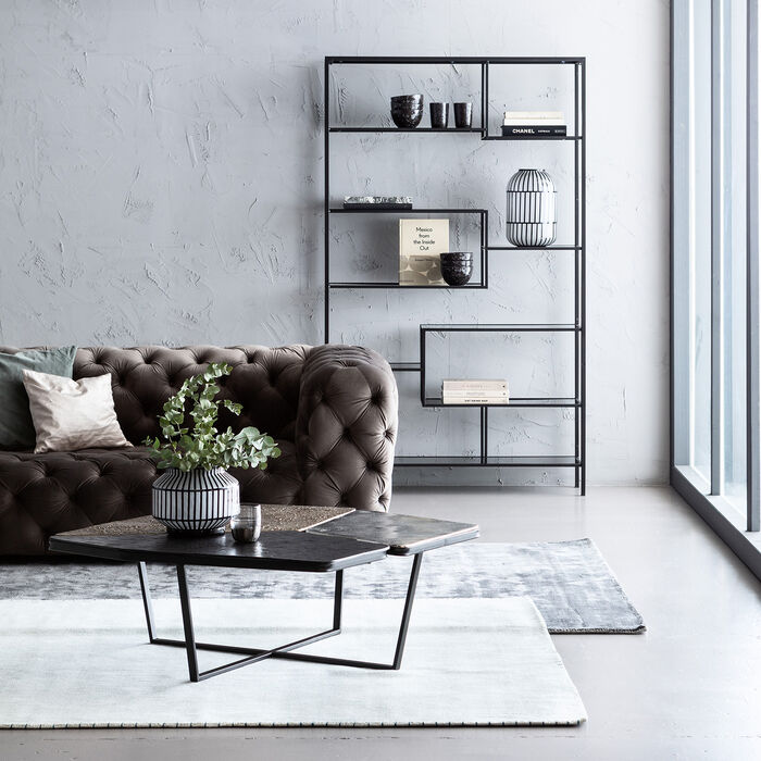 Zwarte LOFT Boekenkast