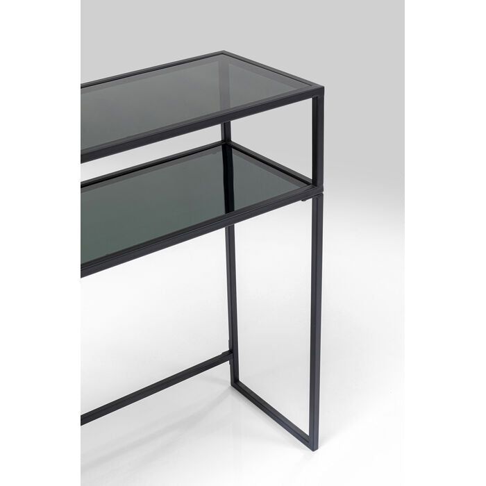 Schwarze Loft -Konsole