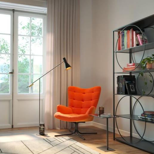 Oscar Oscar rotary armchair velvet