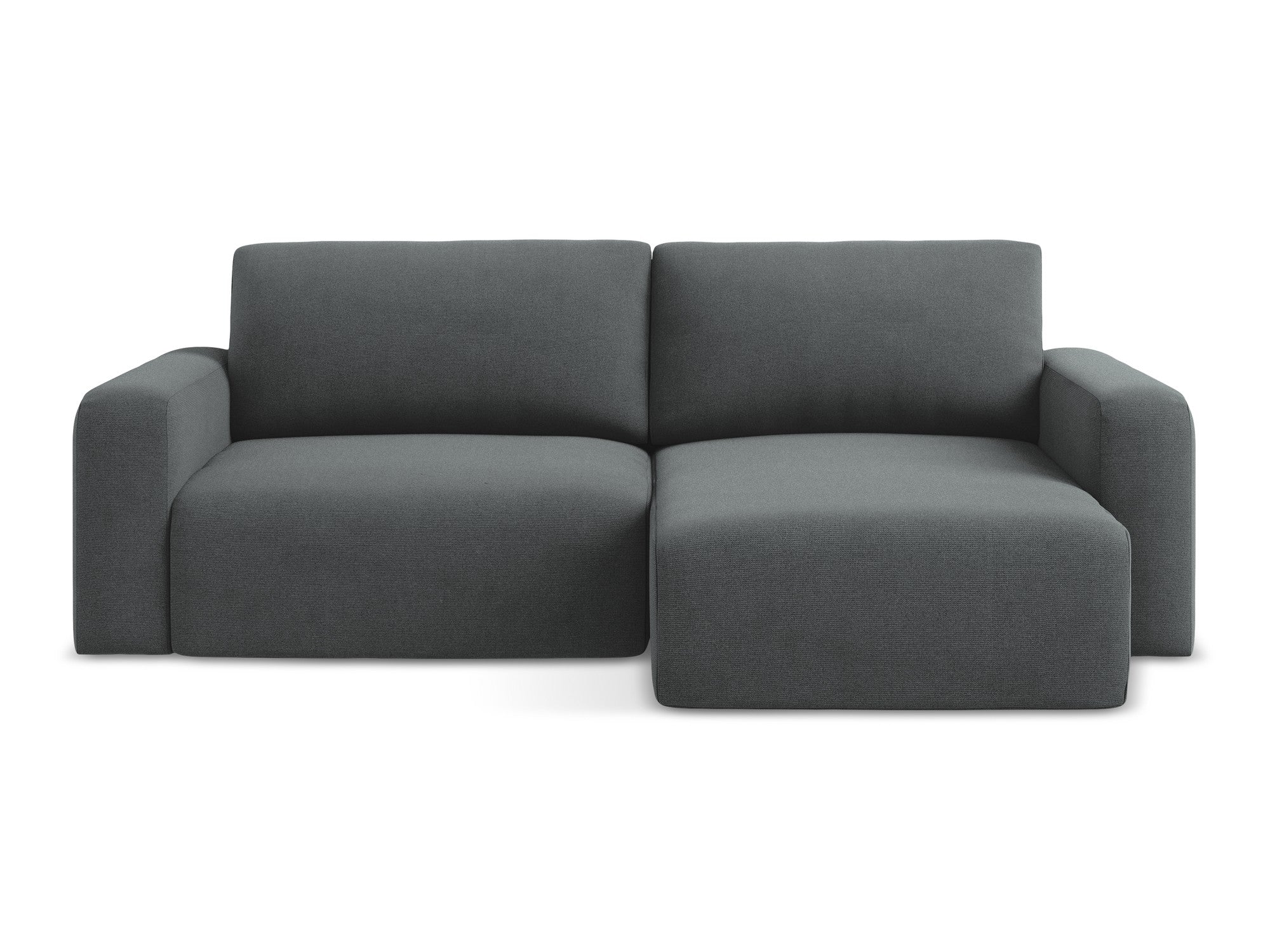 Right-sided corner sofa bed KONA gray