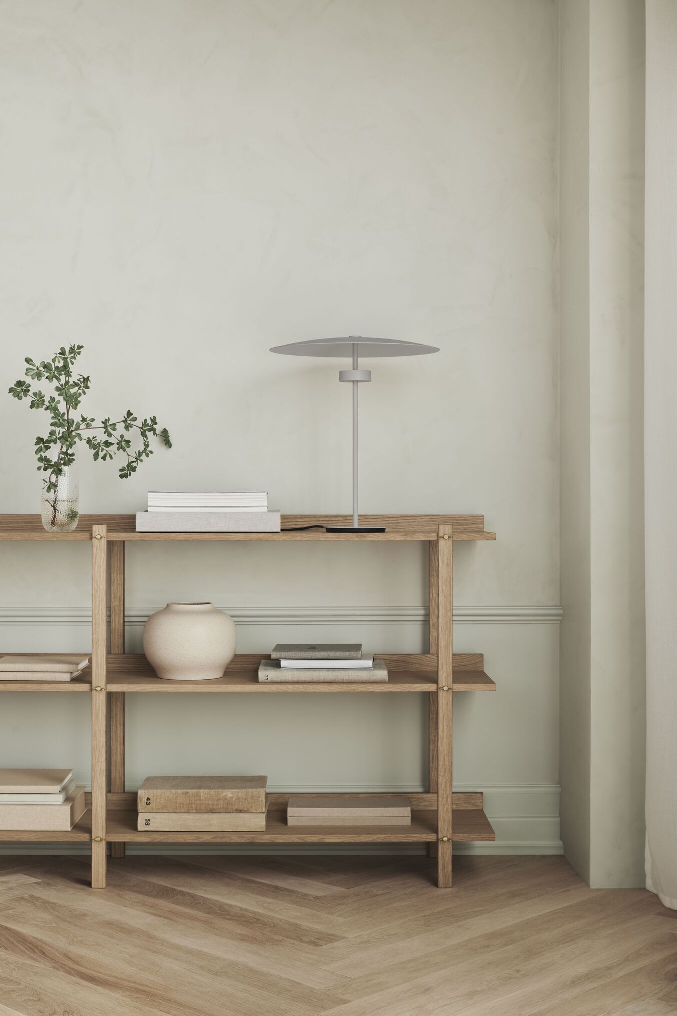 Tafellamp REFLECTION grijs