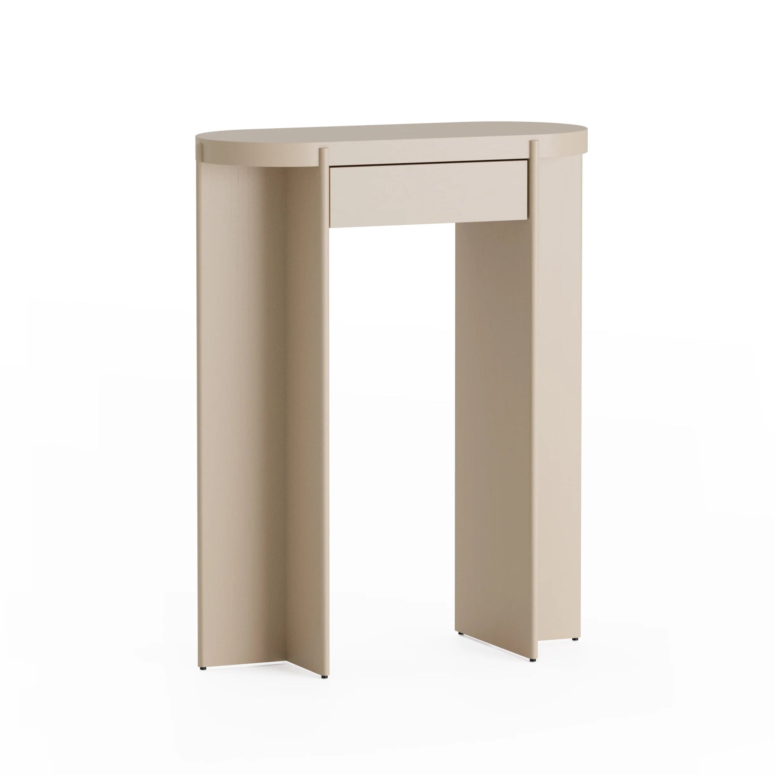 Konsola KIRU crème eikenhout